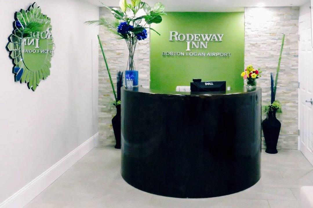 Front desk with friendly staff | Rodeway Inn Boston Logan Airport