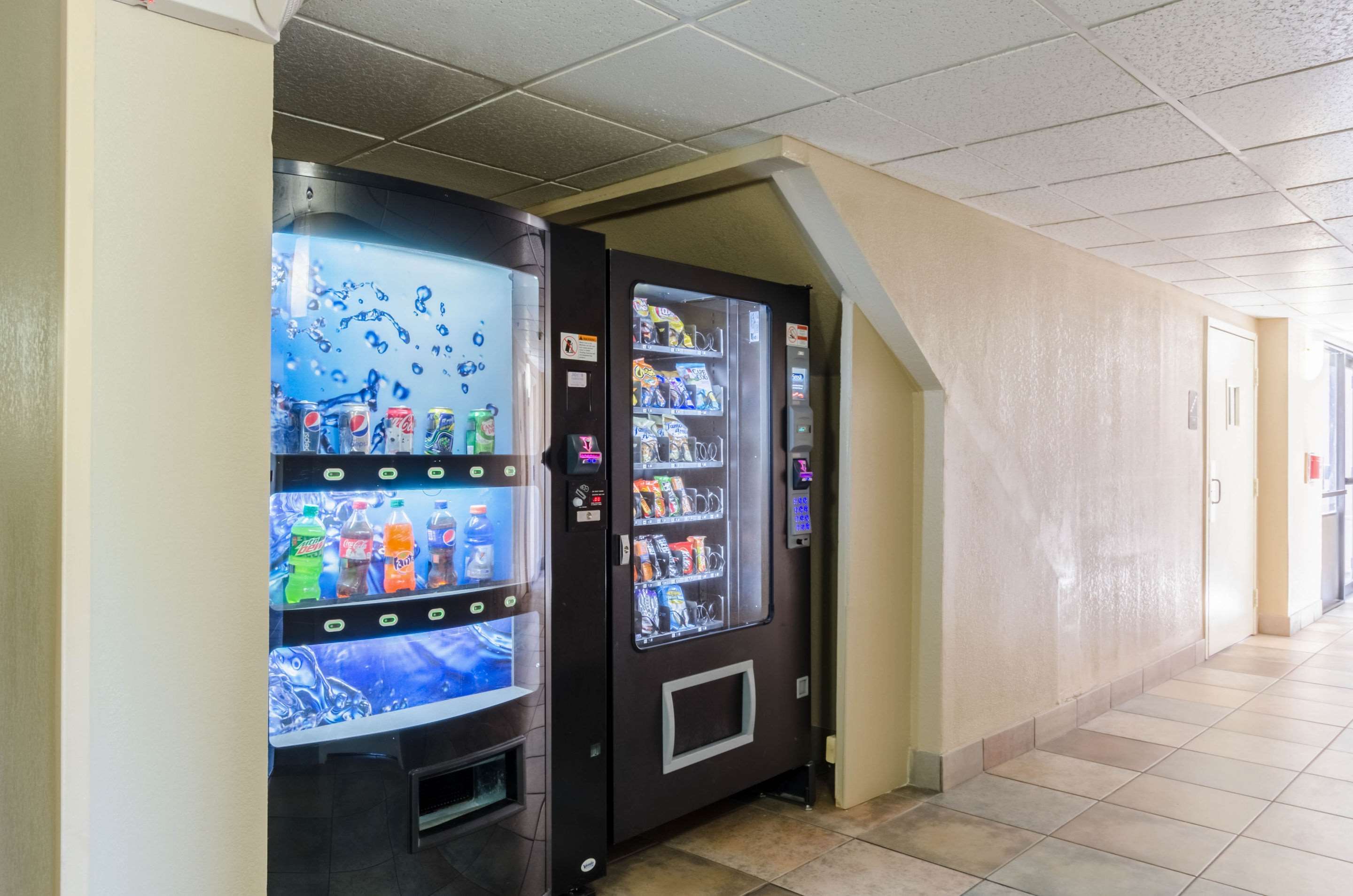 Hotel vending area