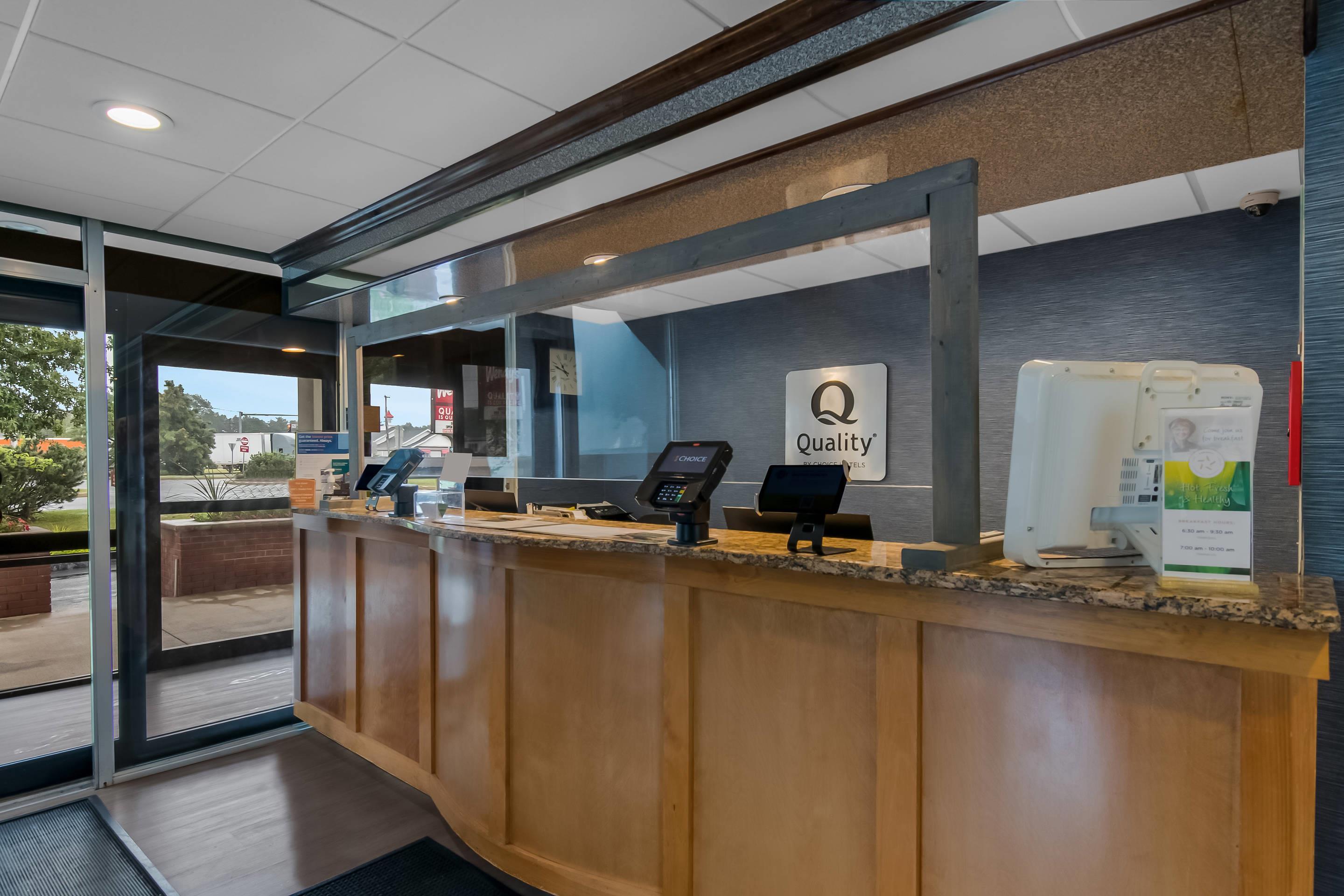 Front desk