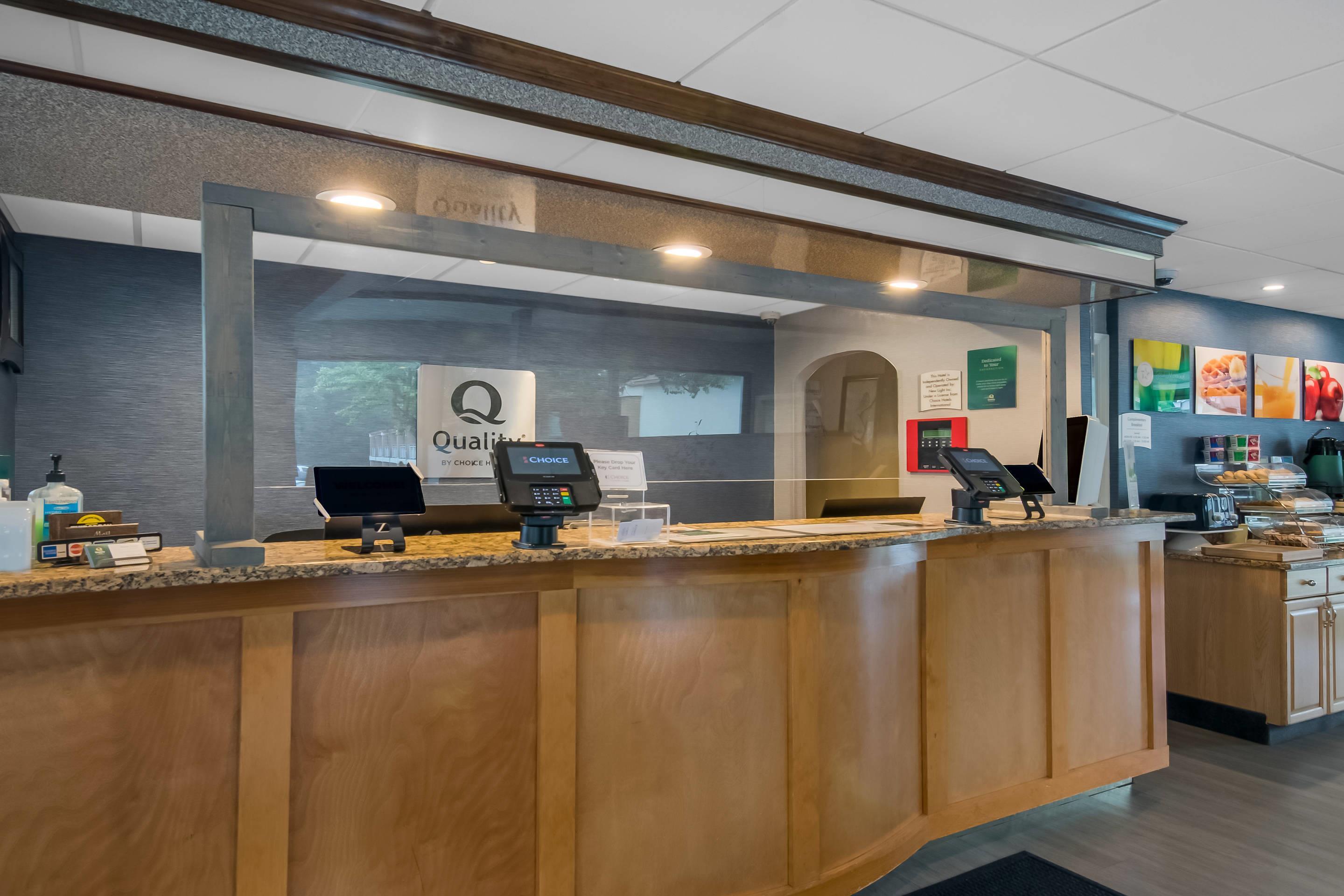 Front desk