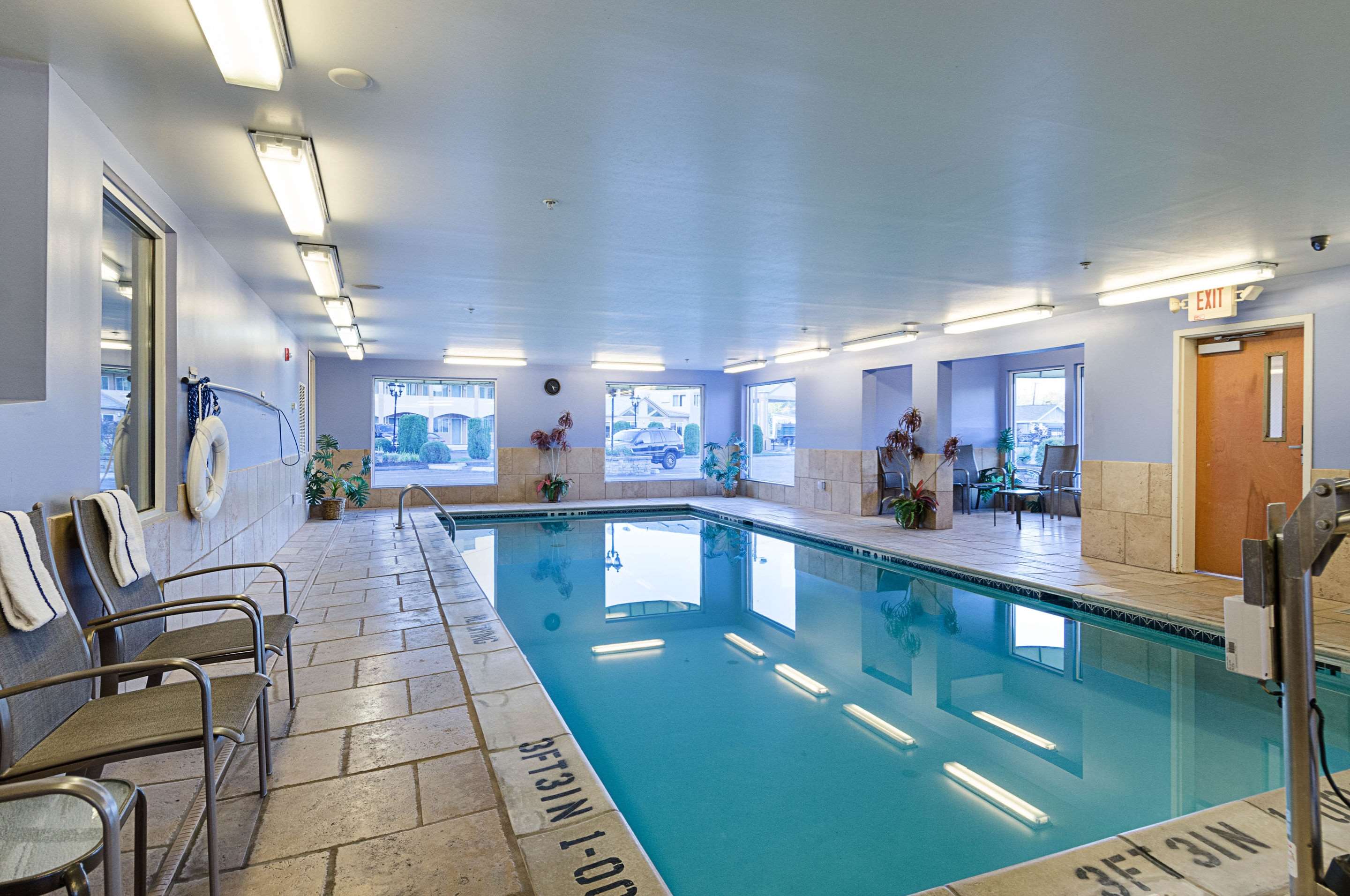 Indoor pool | Quality Inn & Suites Northampton - Amherst