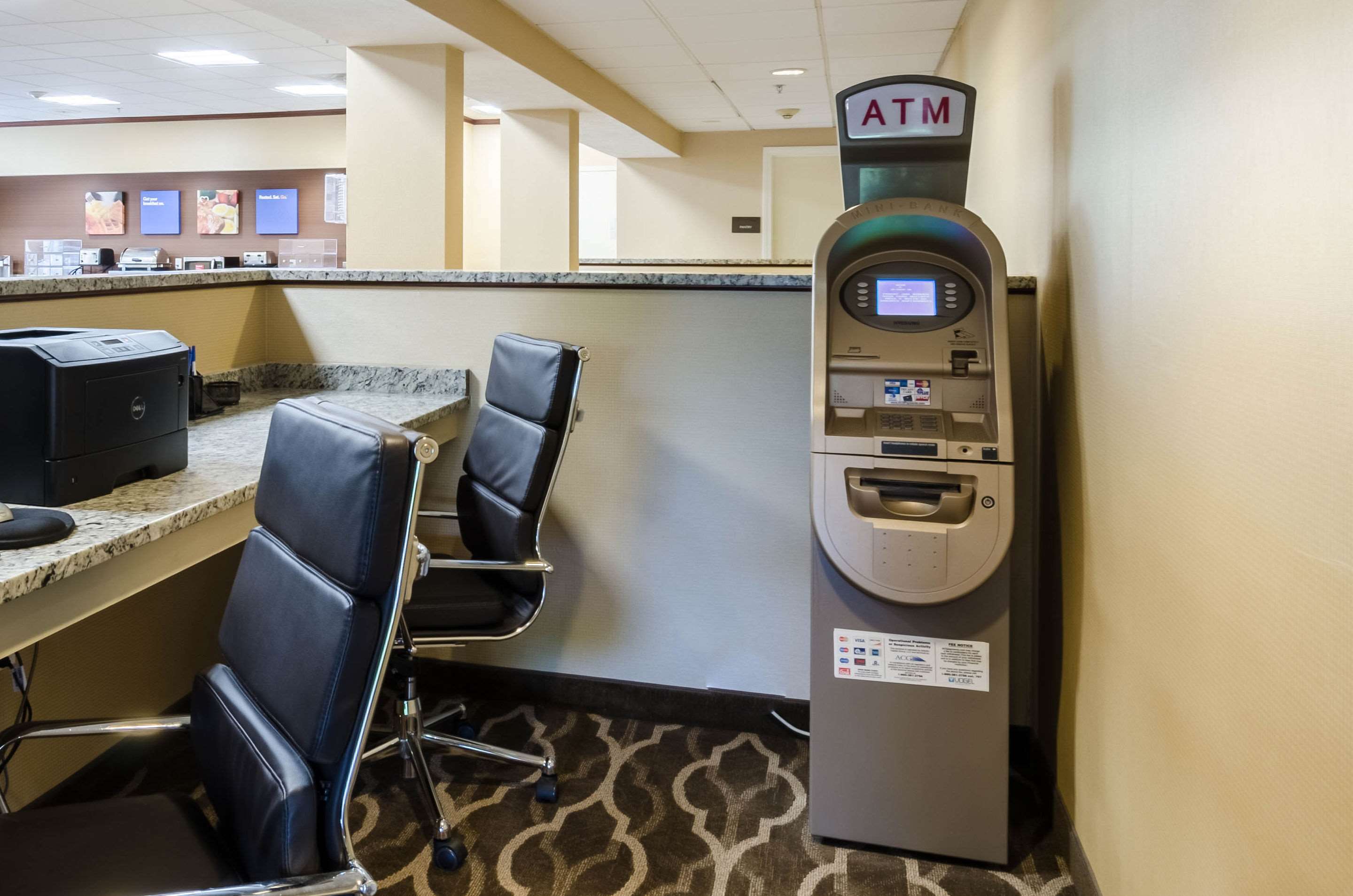 ATM in the Lobby | Comfort Inn Randolph - Boston