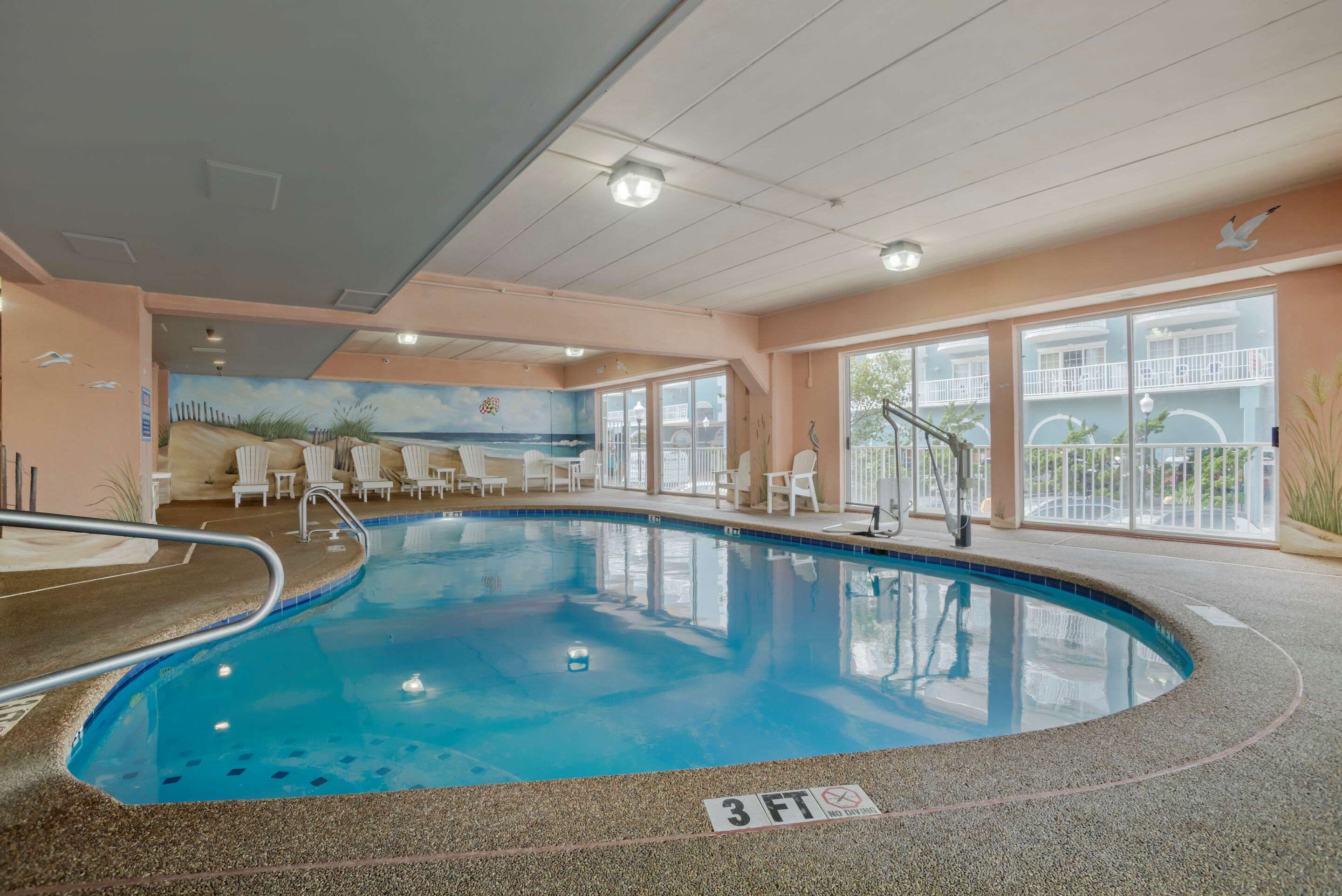 Indoor heated pool | Comfort Inn Ocean City Boardwalk