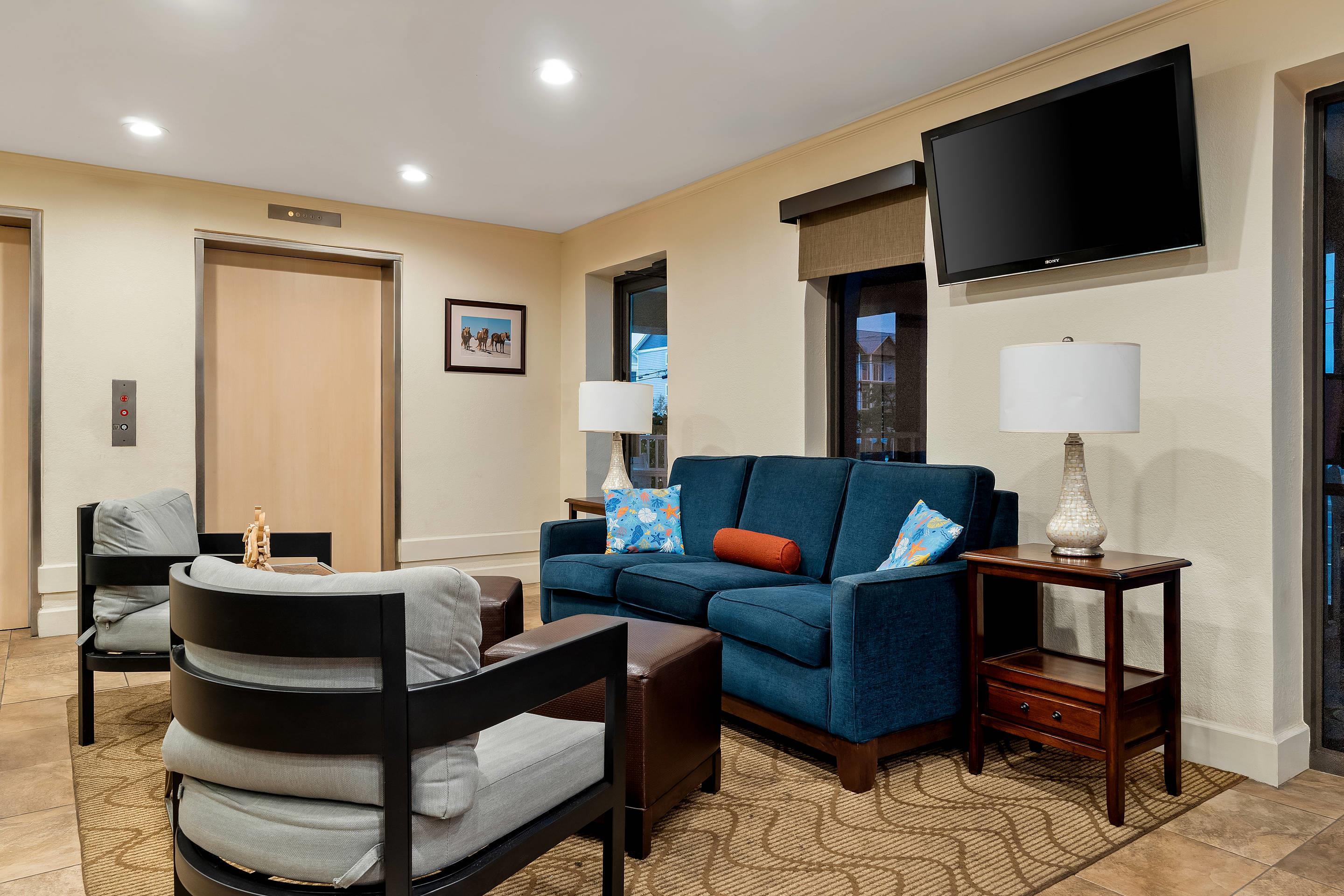 Hotel lobby | Quality Inn & Suites Ocean City Fenwick