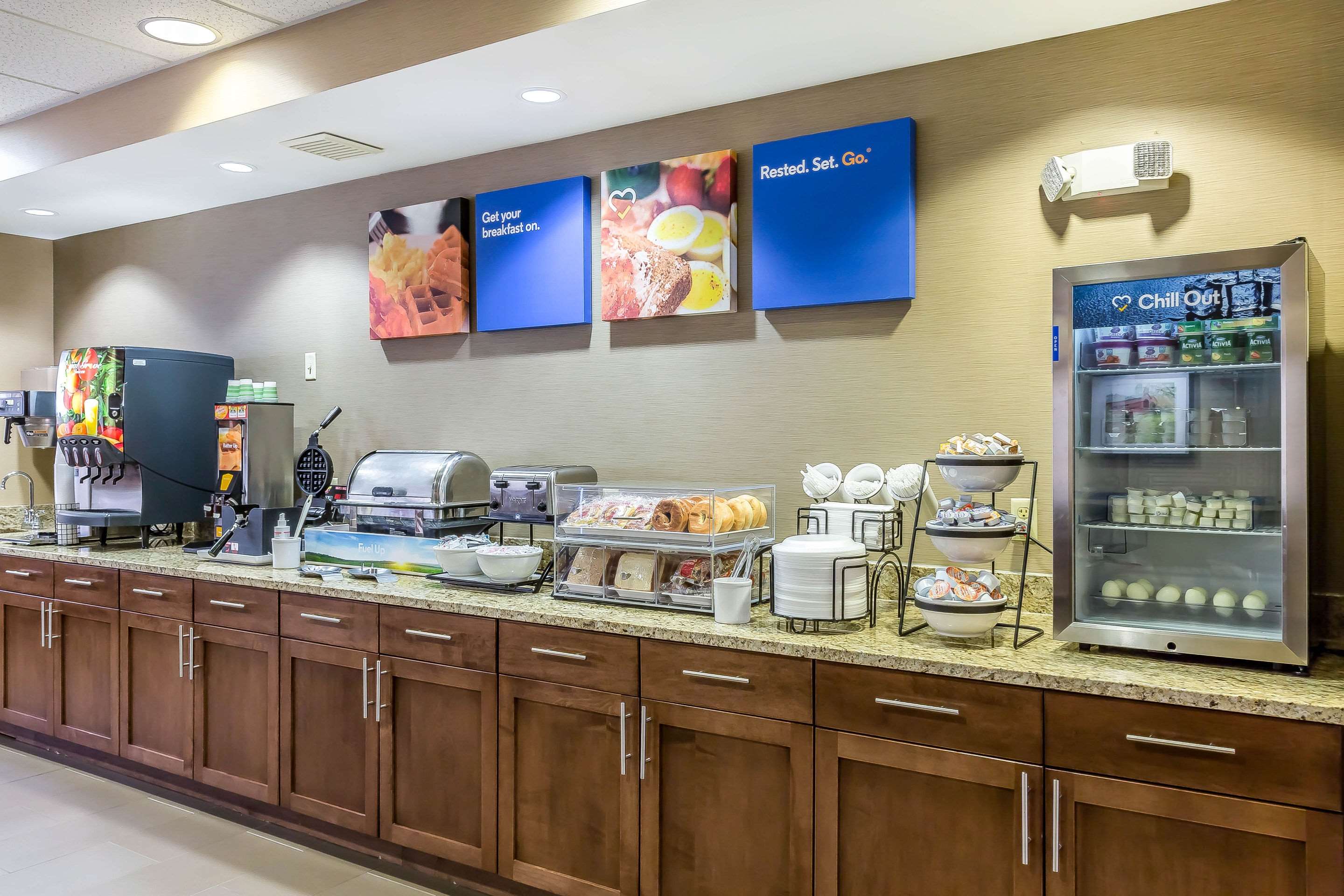 Breakfast area