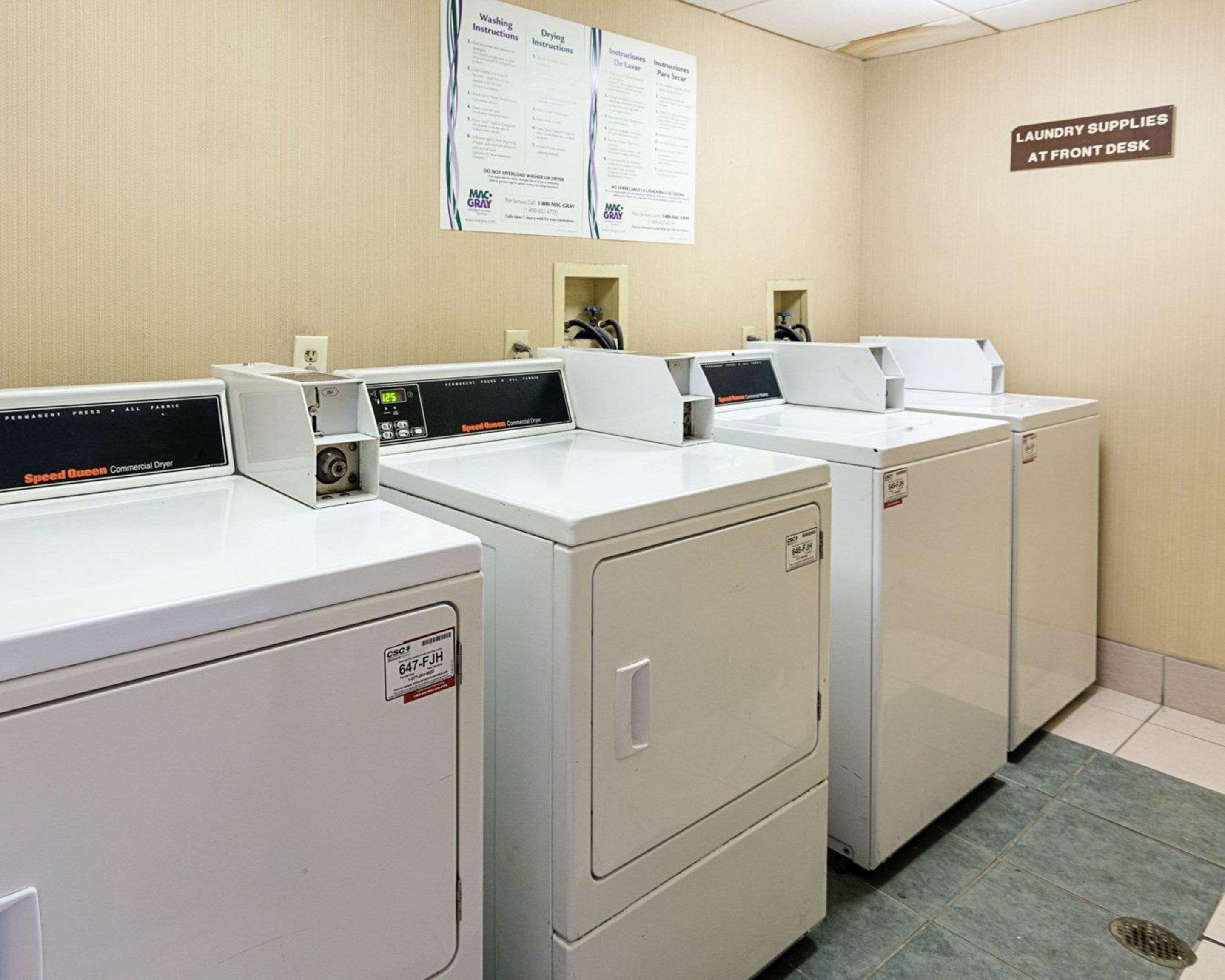 Guest laundry facilities