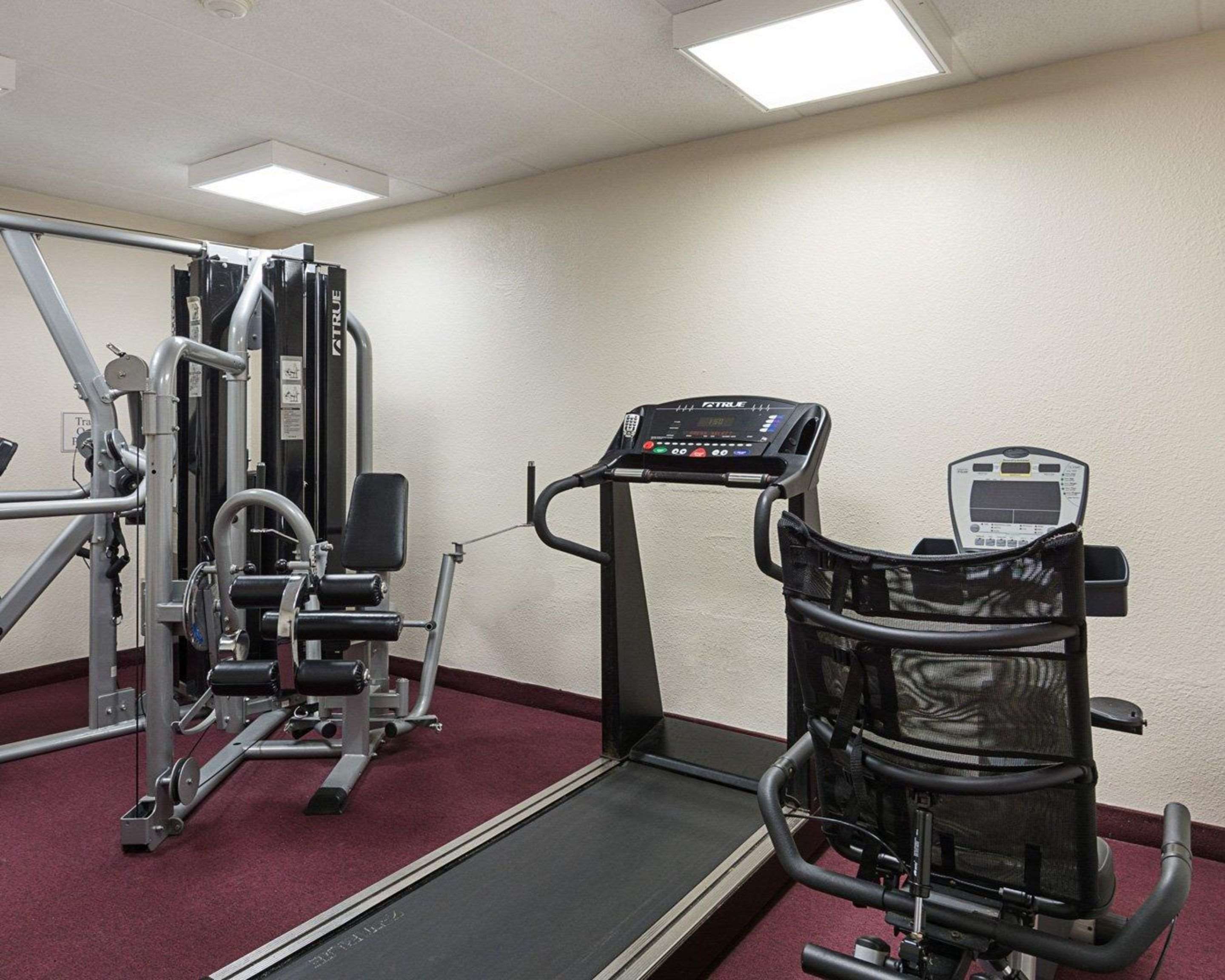 Fitness center with cardio equipment
