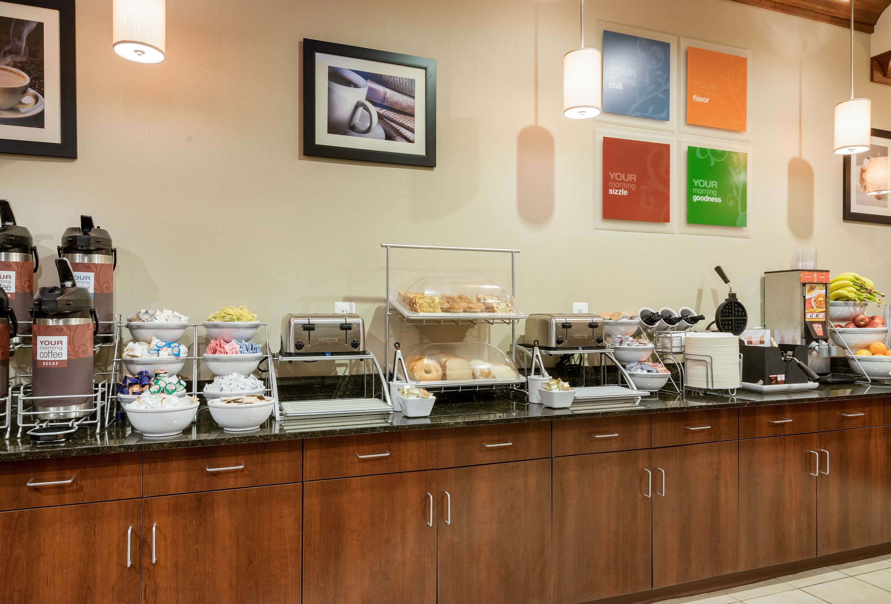 Assorted breakfast items | Comfort Inn & Suites