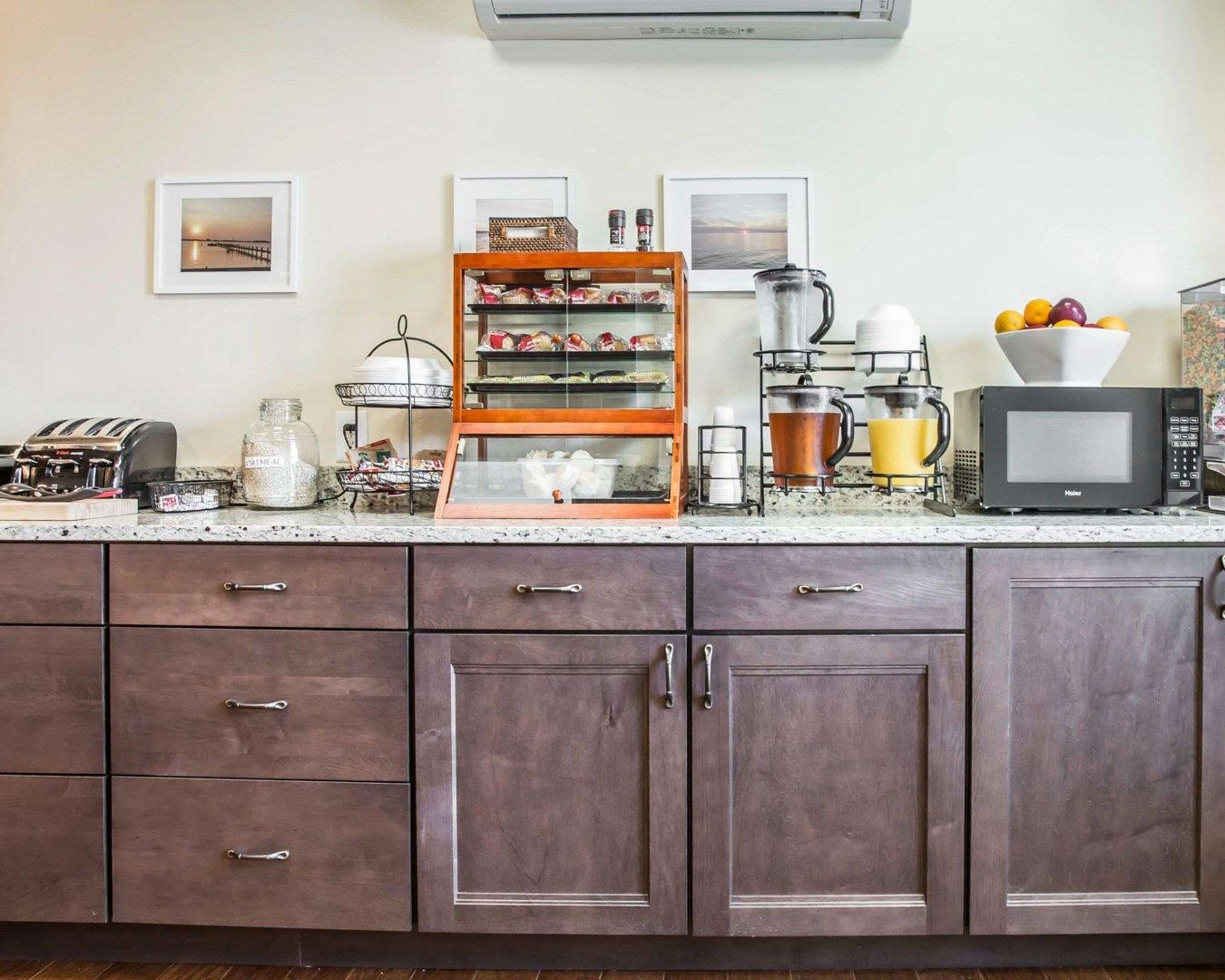 Assorted breakfast items | Island Inn & Suites, Ascend Hotel Collection