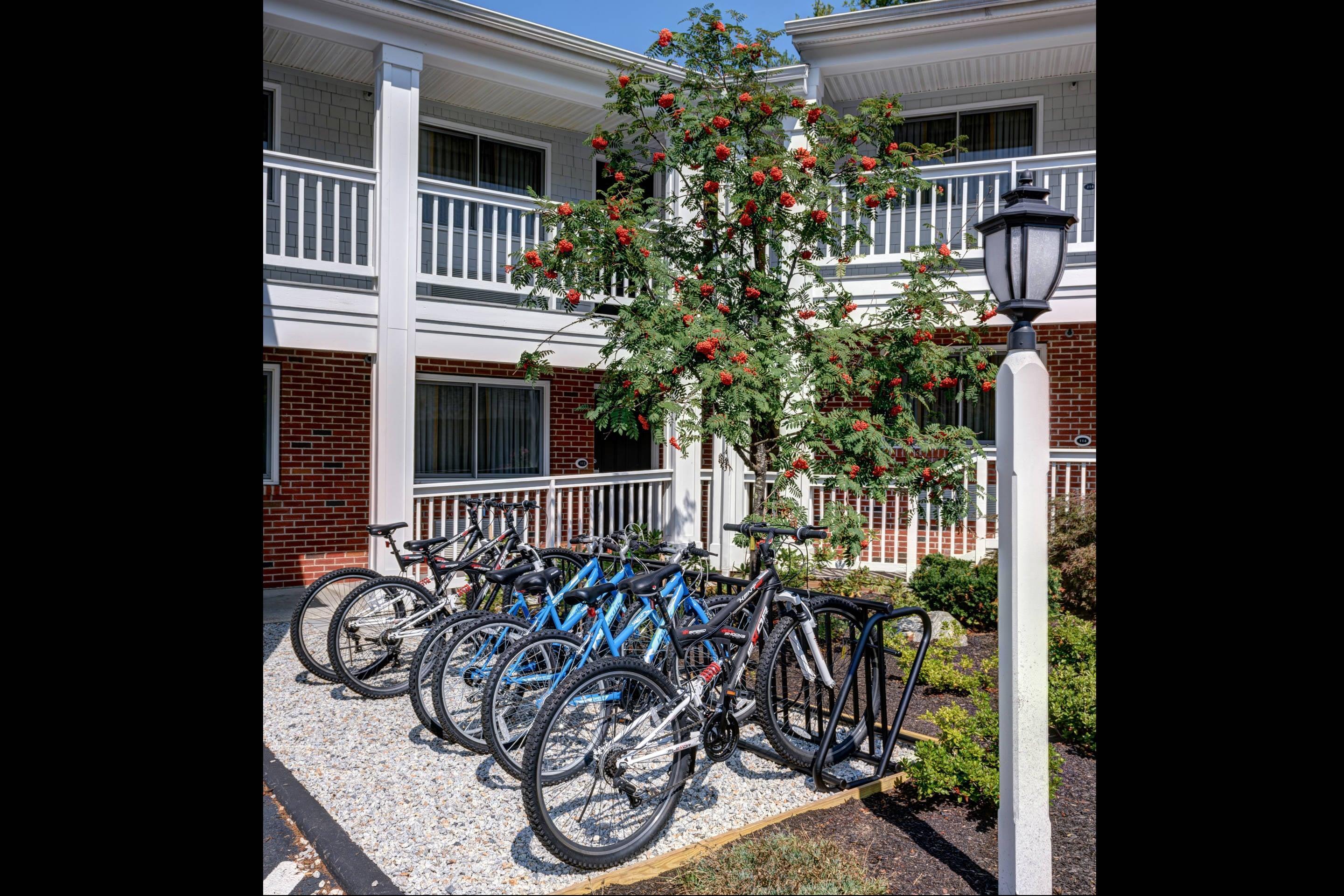Bicycle parking area