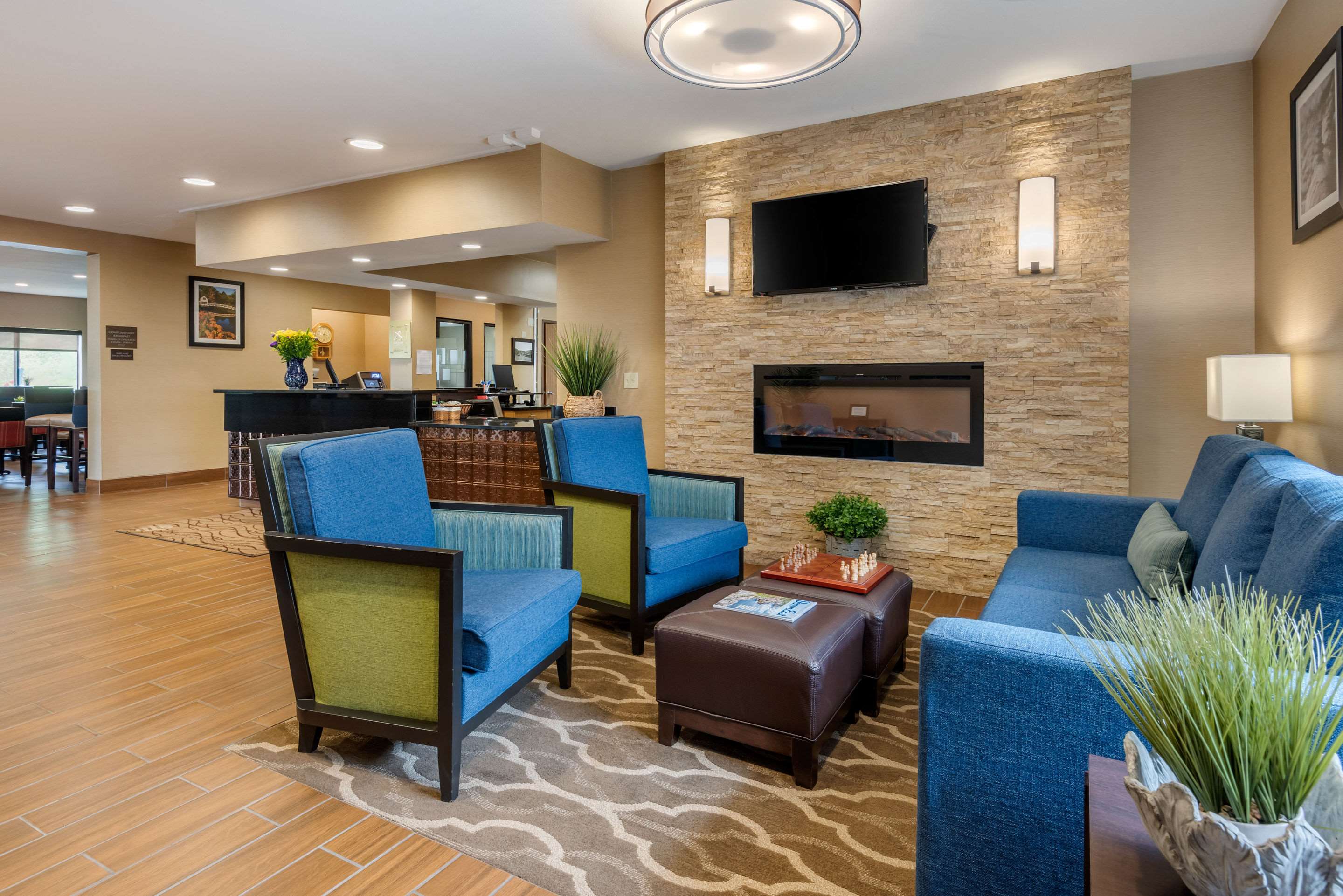 Hotel lobby