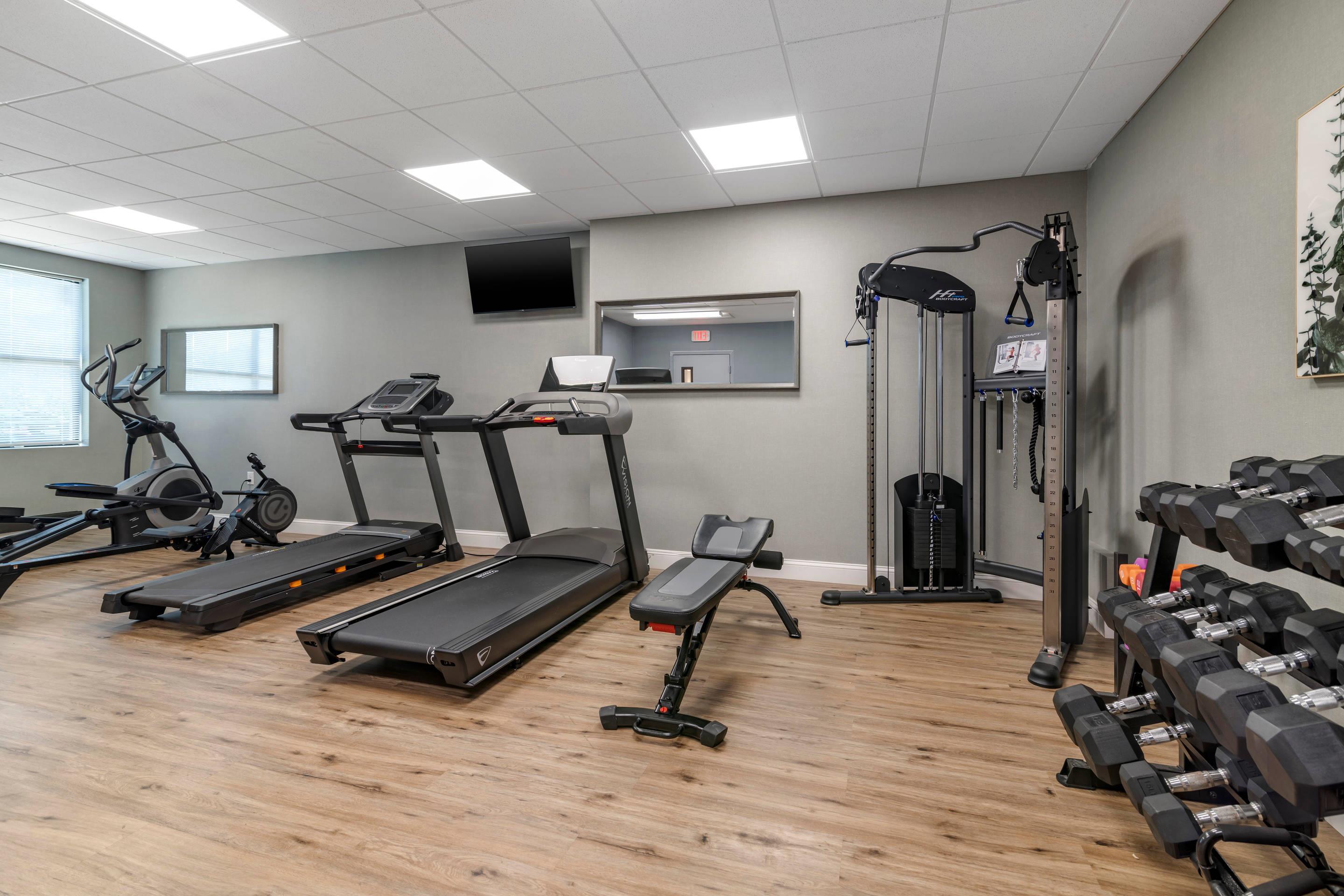 Fitness center | Casco Bay Hotel, Ascend Hotel Collection