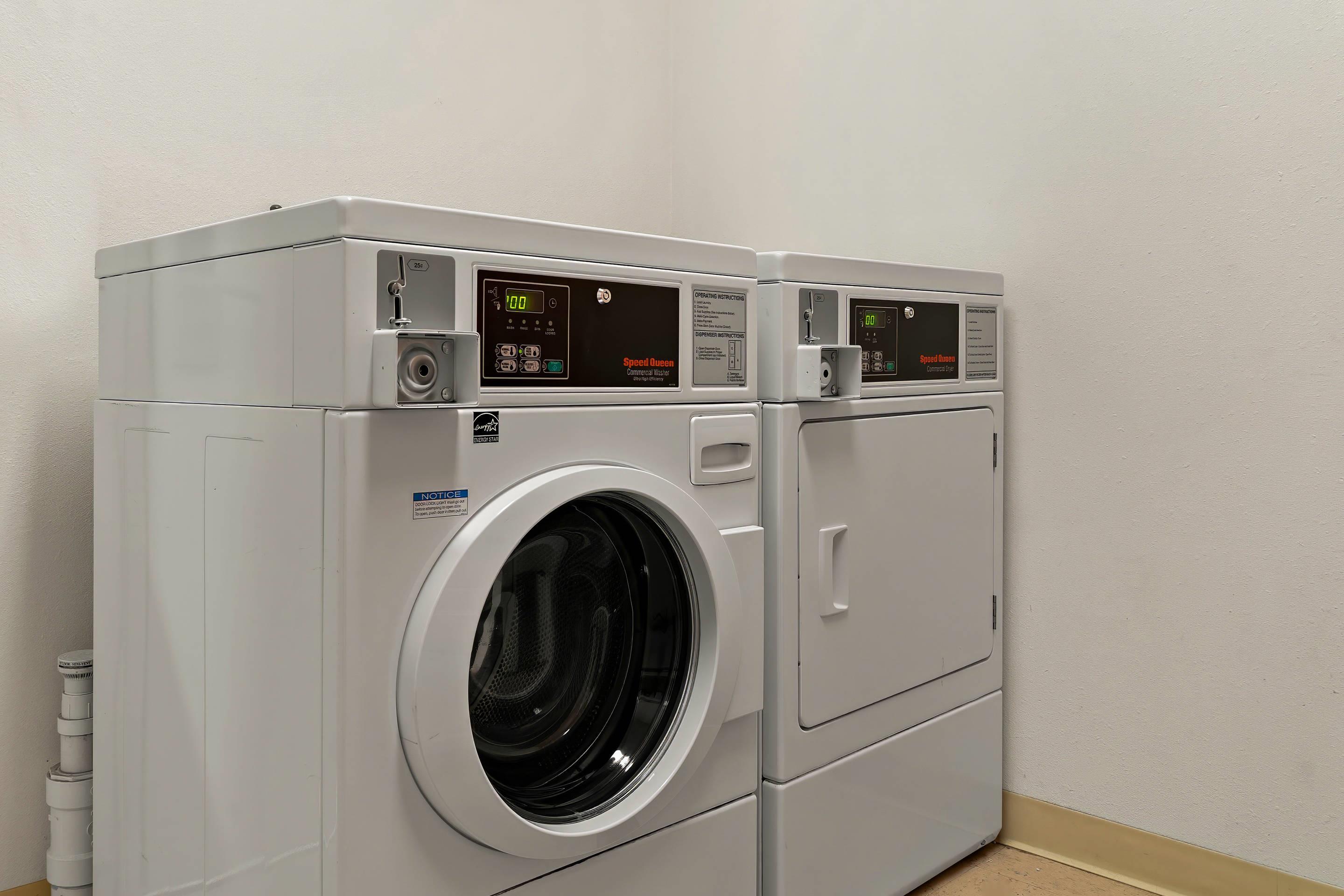 Guest laundry facilities