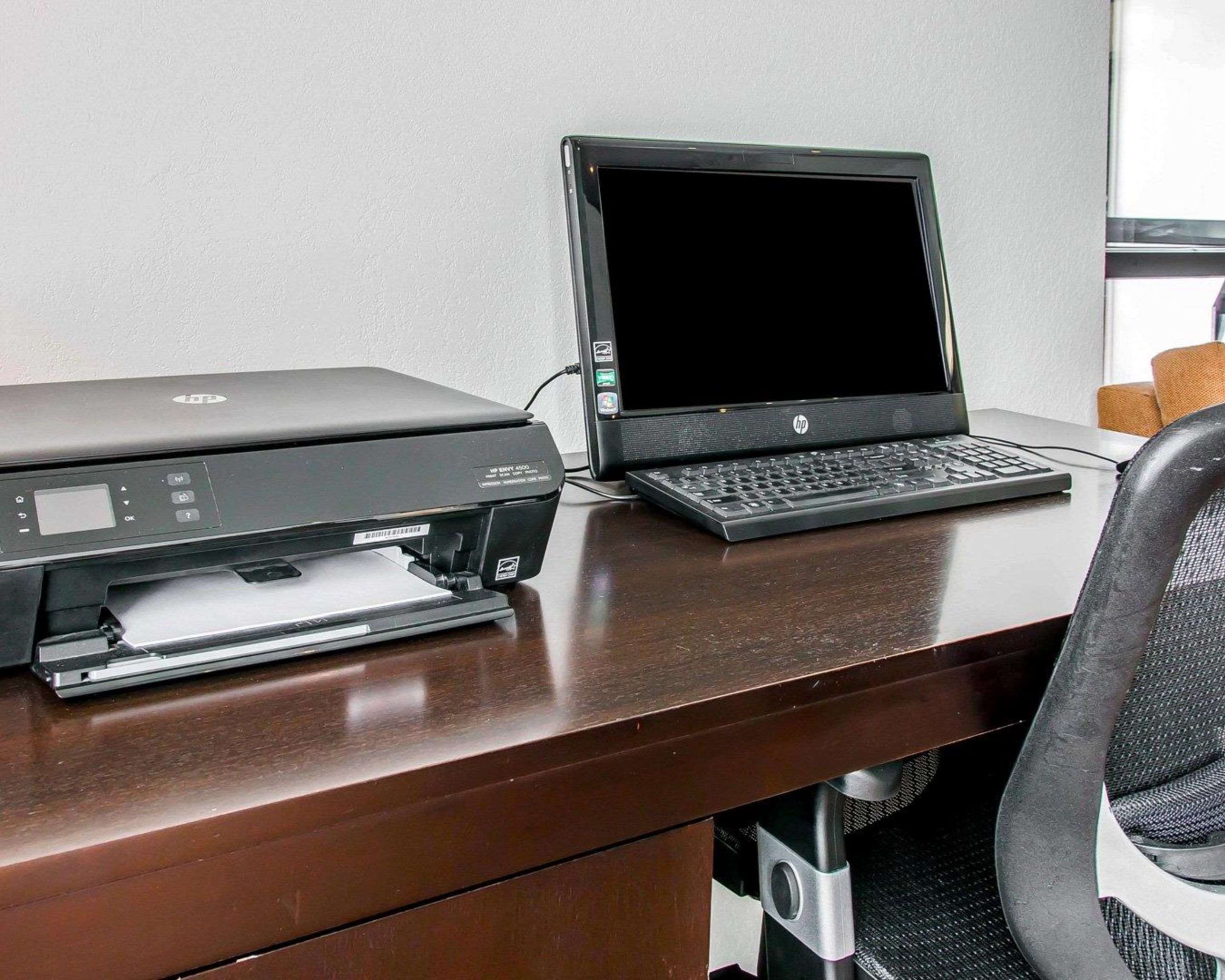 Business center with high-speed Internet access