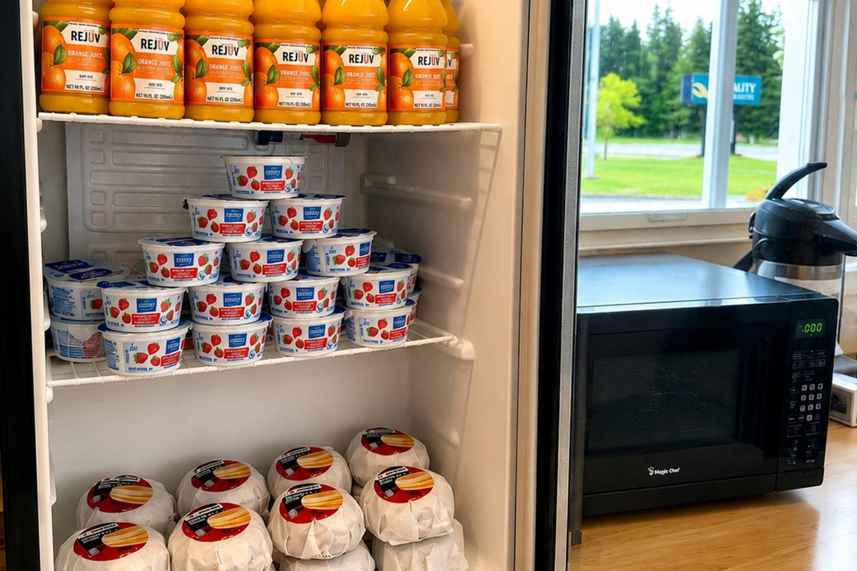 Grab n' go breakfast | Quality Inn and Suites Mackinaw City