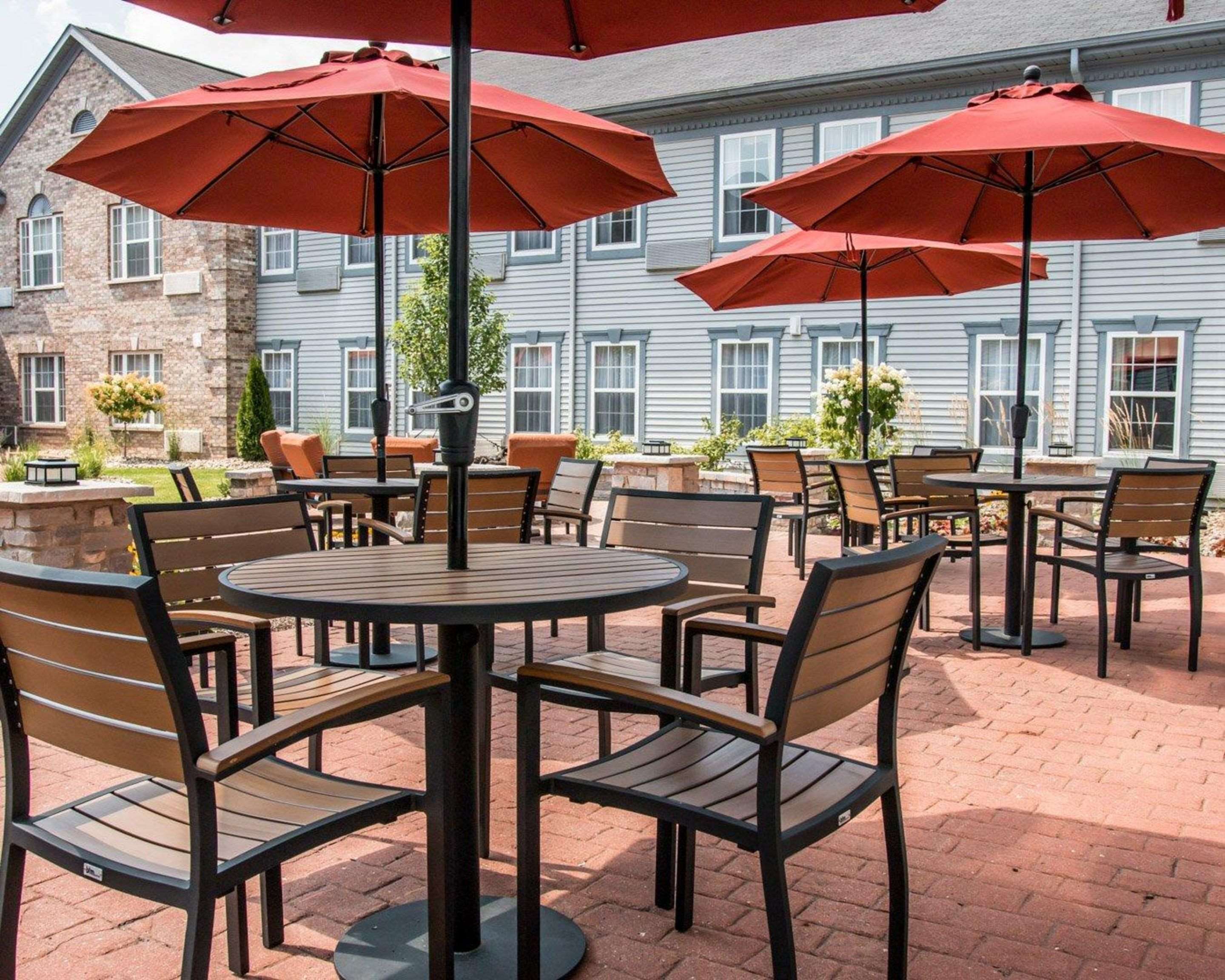 Relaxing patio area | Comfort Inn & Suites and Conference Center