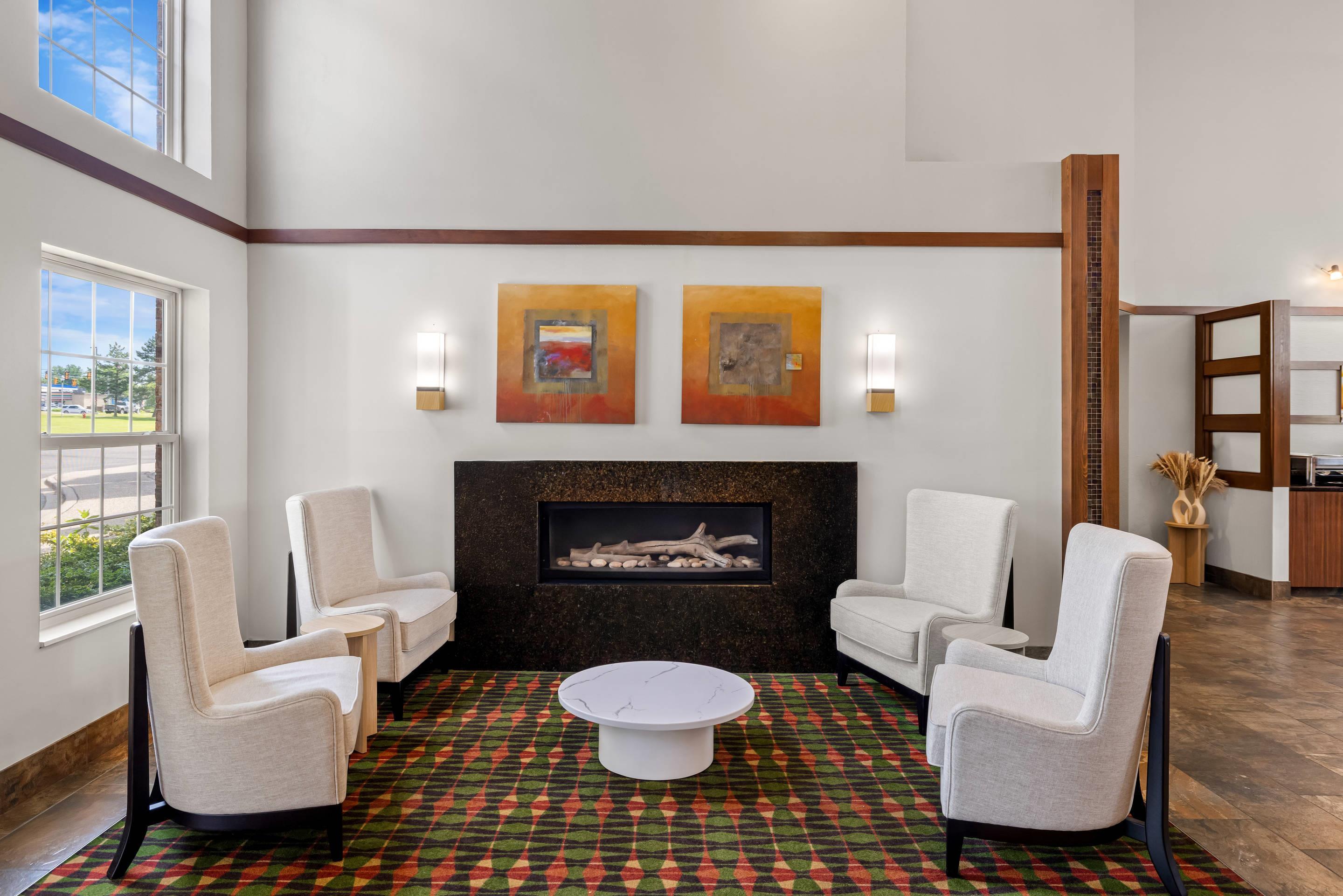 Lobby with sitting area | Comfort Inn & Suites and Conference Center