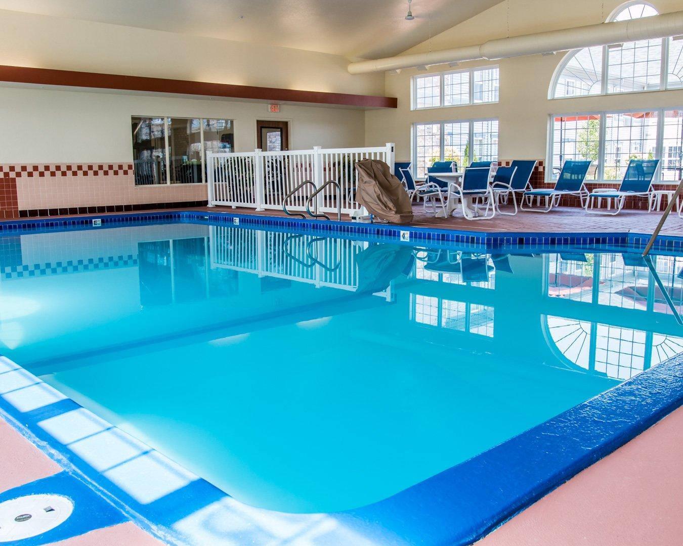 Indoor heated pool | Comfort Inn & Suites and Conference Center