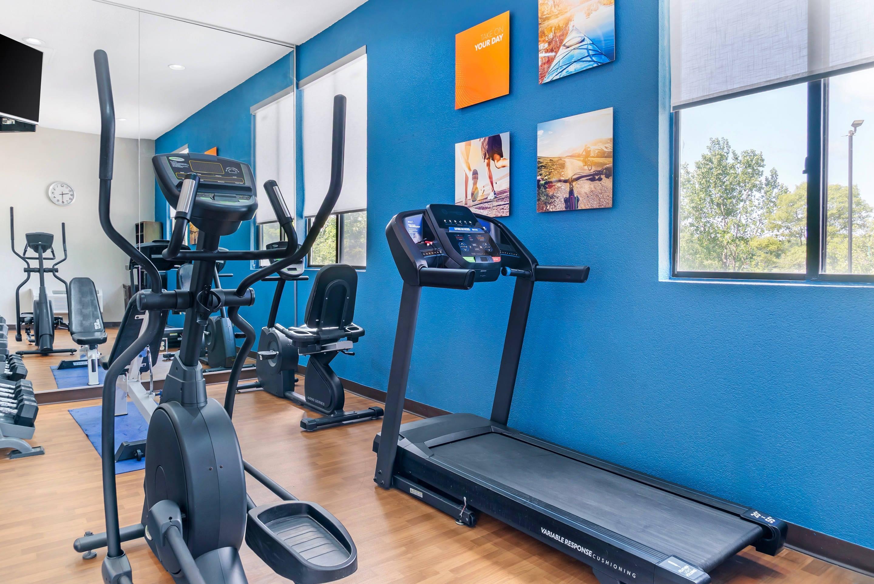 Fitness center | Comfort Suites Auburn Hills-Detroit