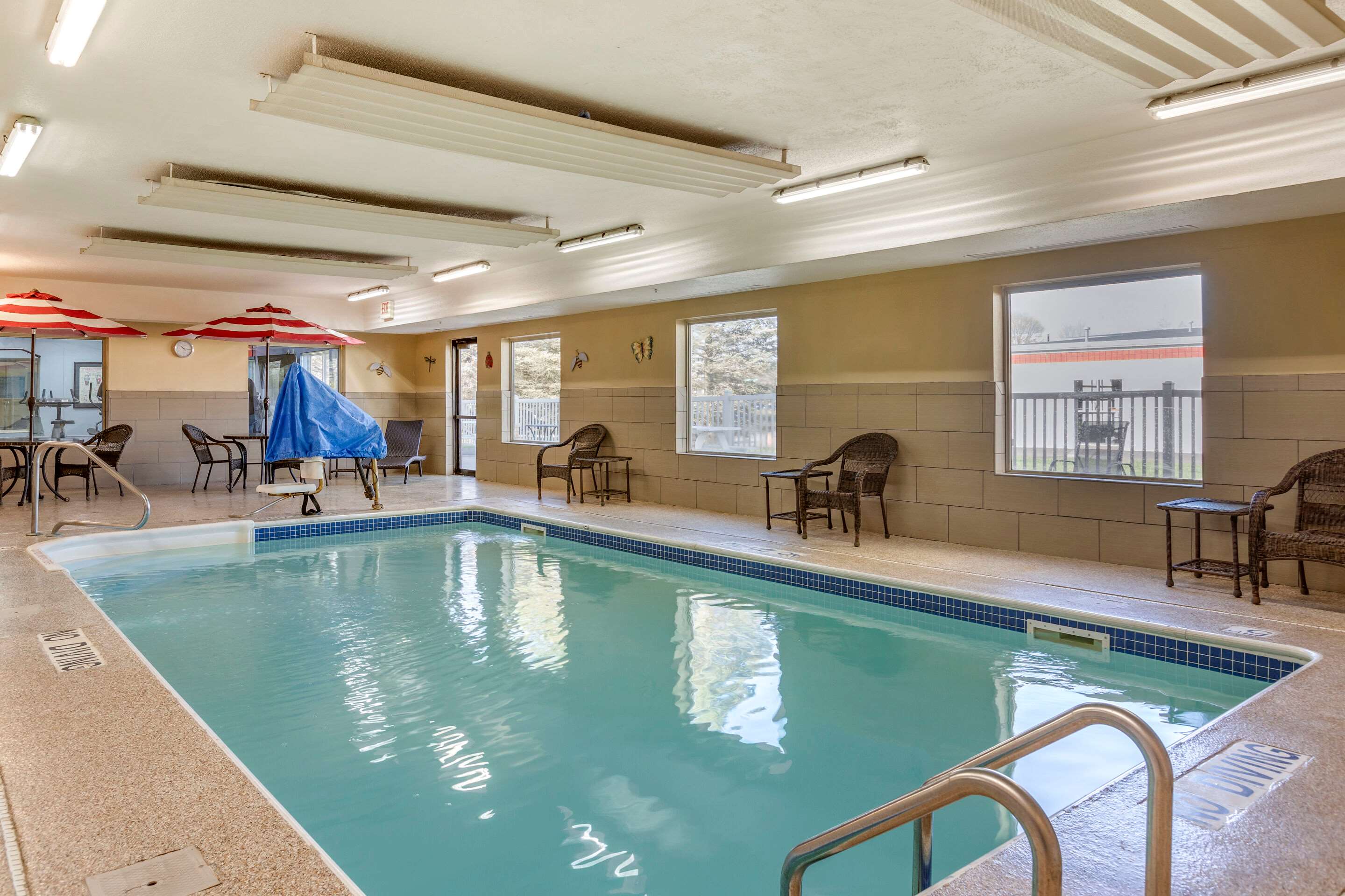 Relax by the pool | Comfort Inn & Suites Paw Paw