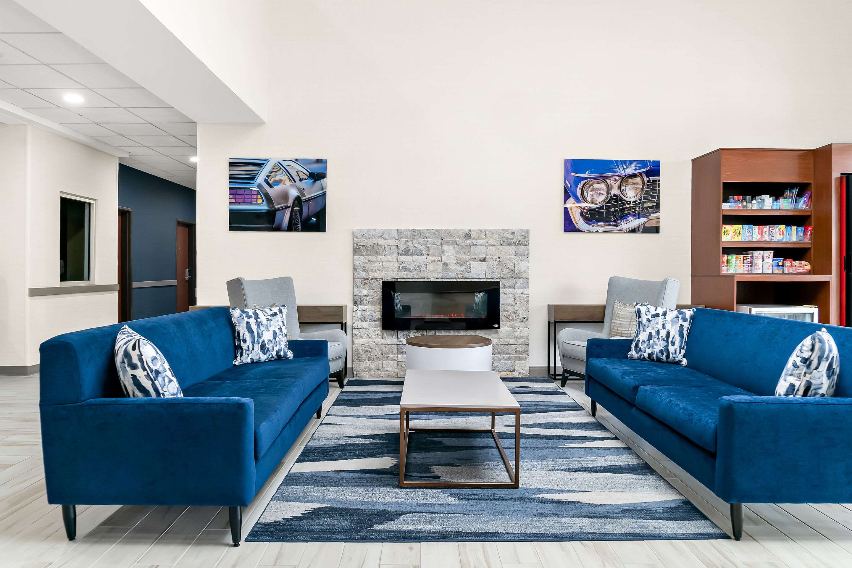Hotel lobby