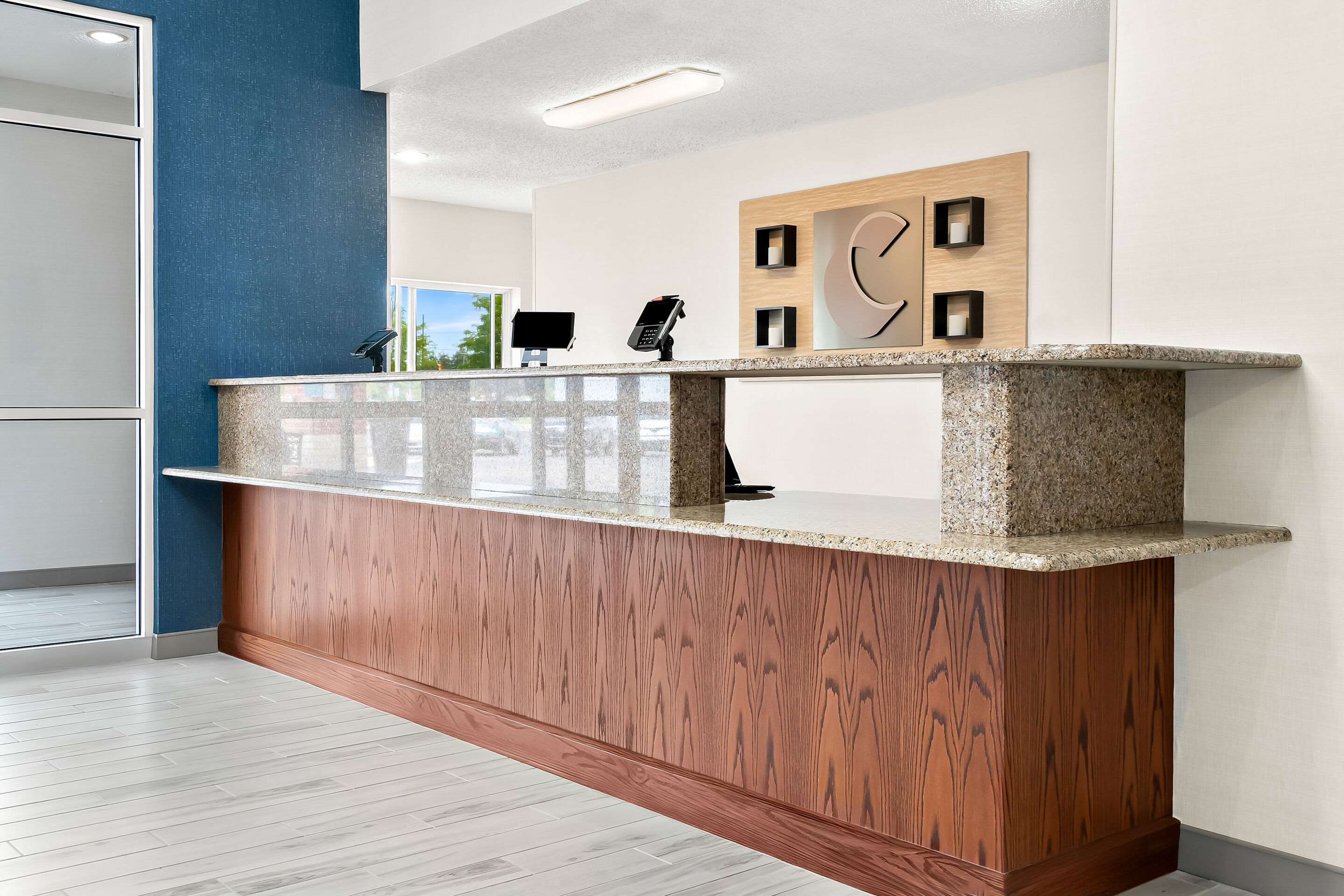 Front desk