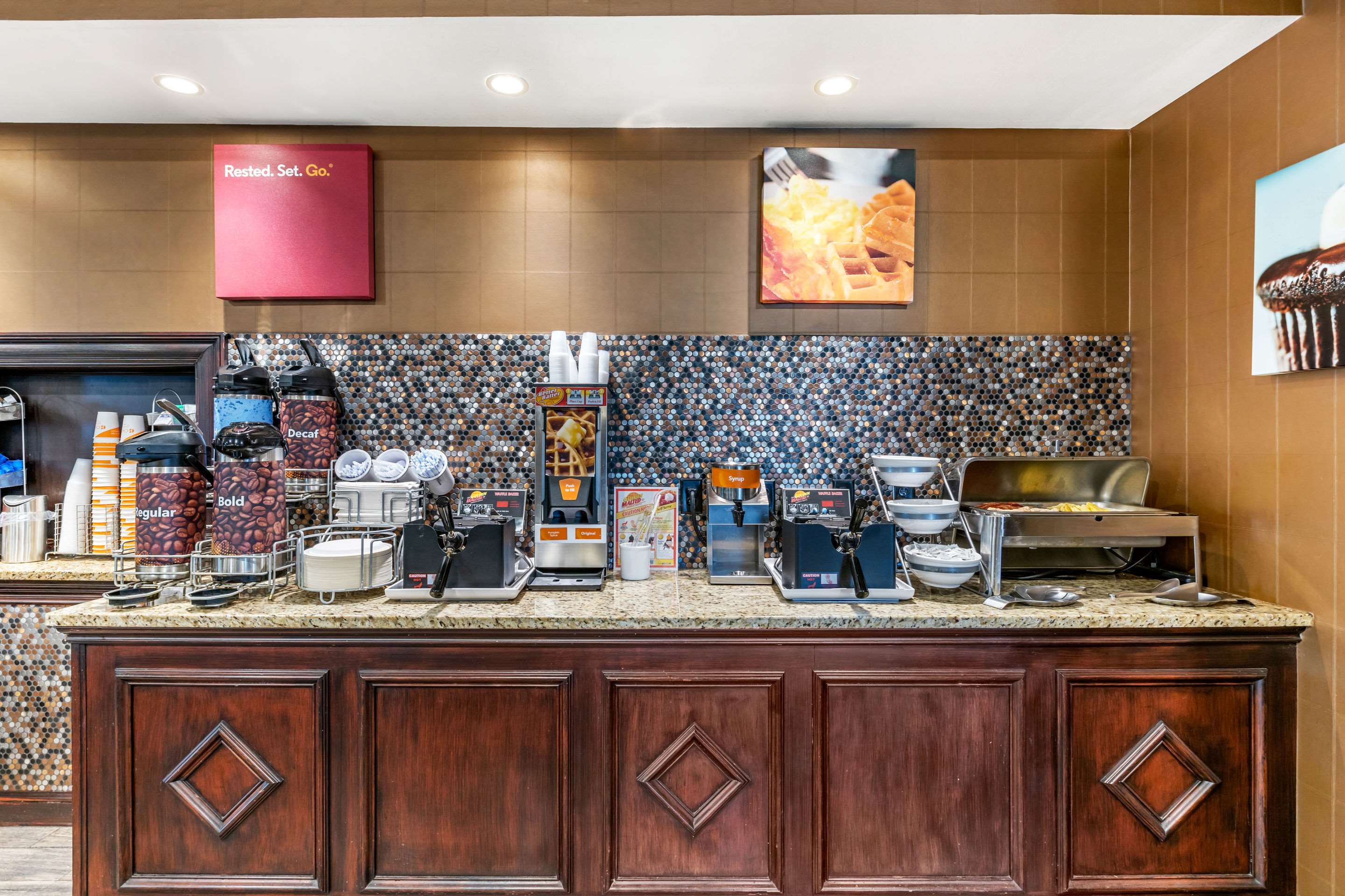 Breakfast counter