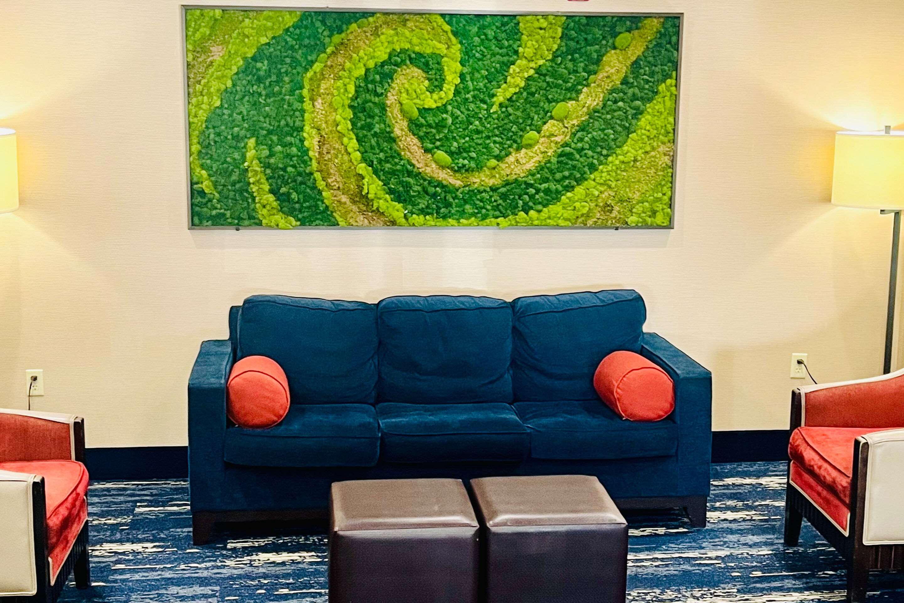 Hotel lobby