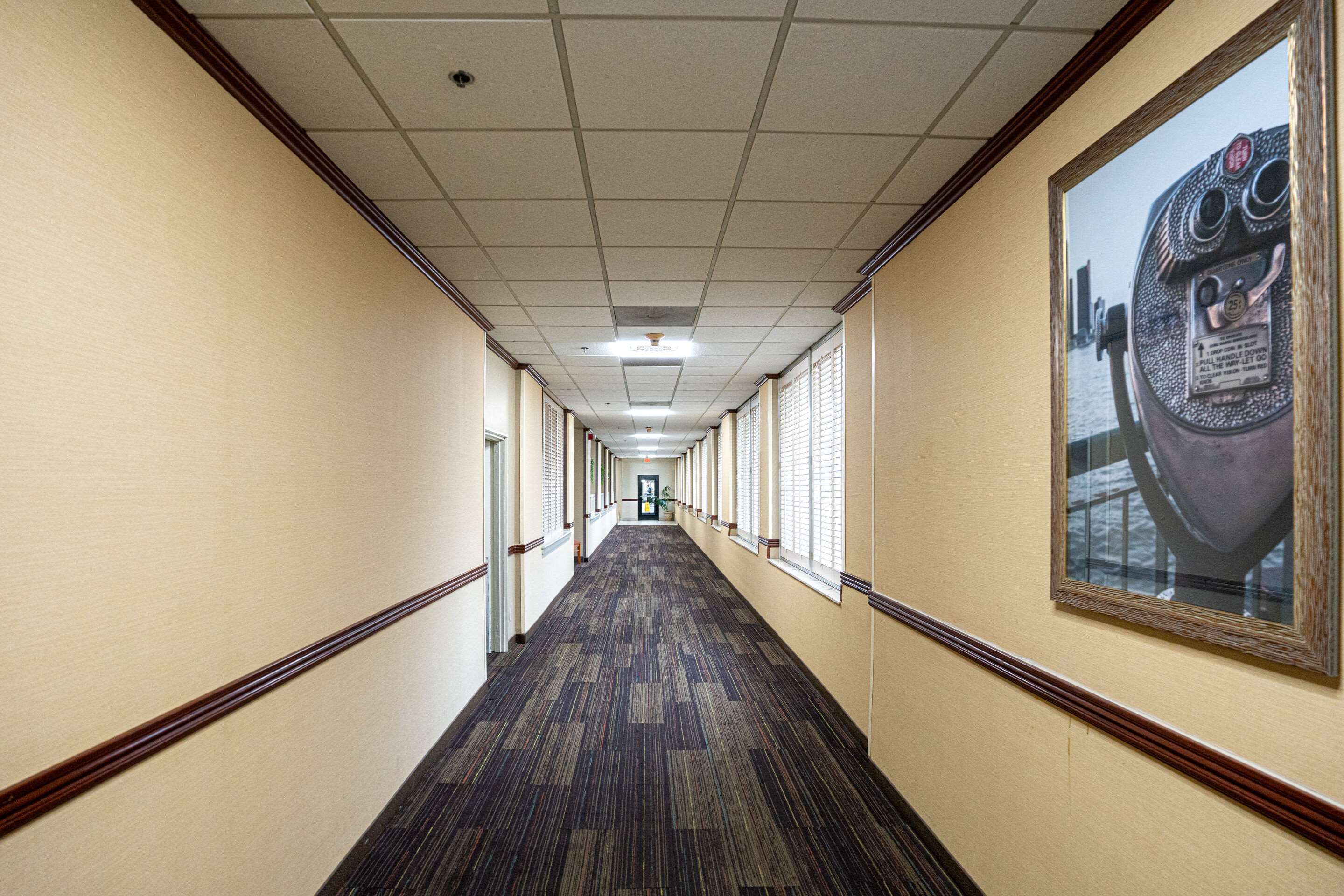 Interior corridors | Clarion Hotel Detroit Metro Airport
