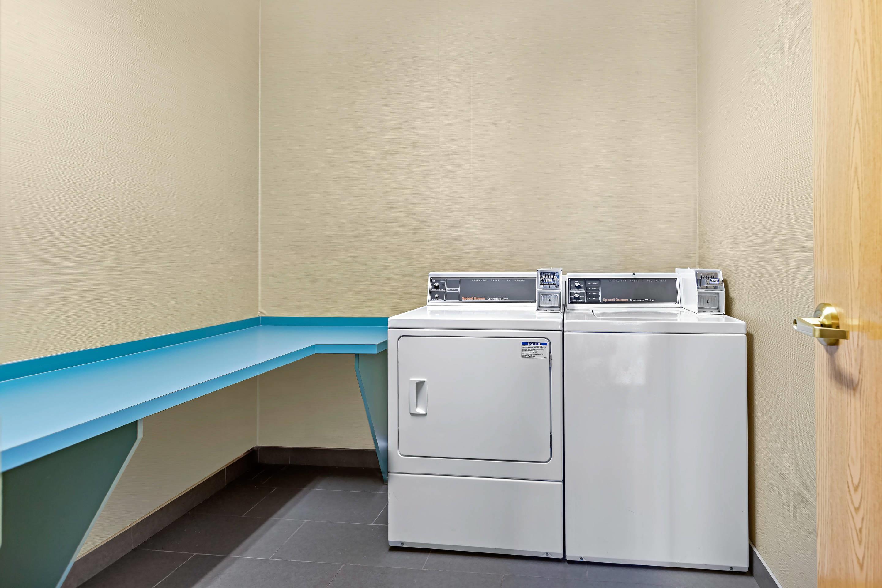 Guest laundry facilities