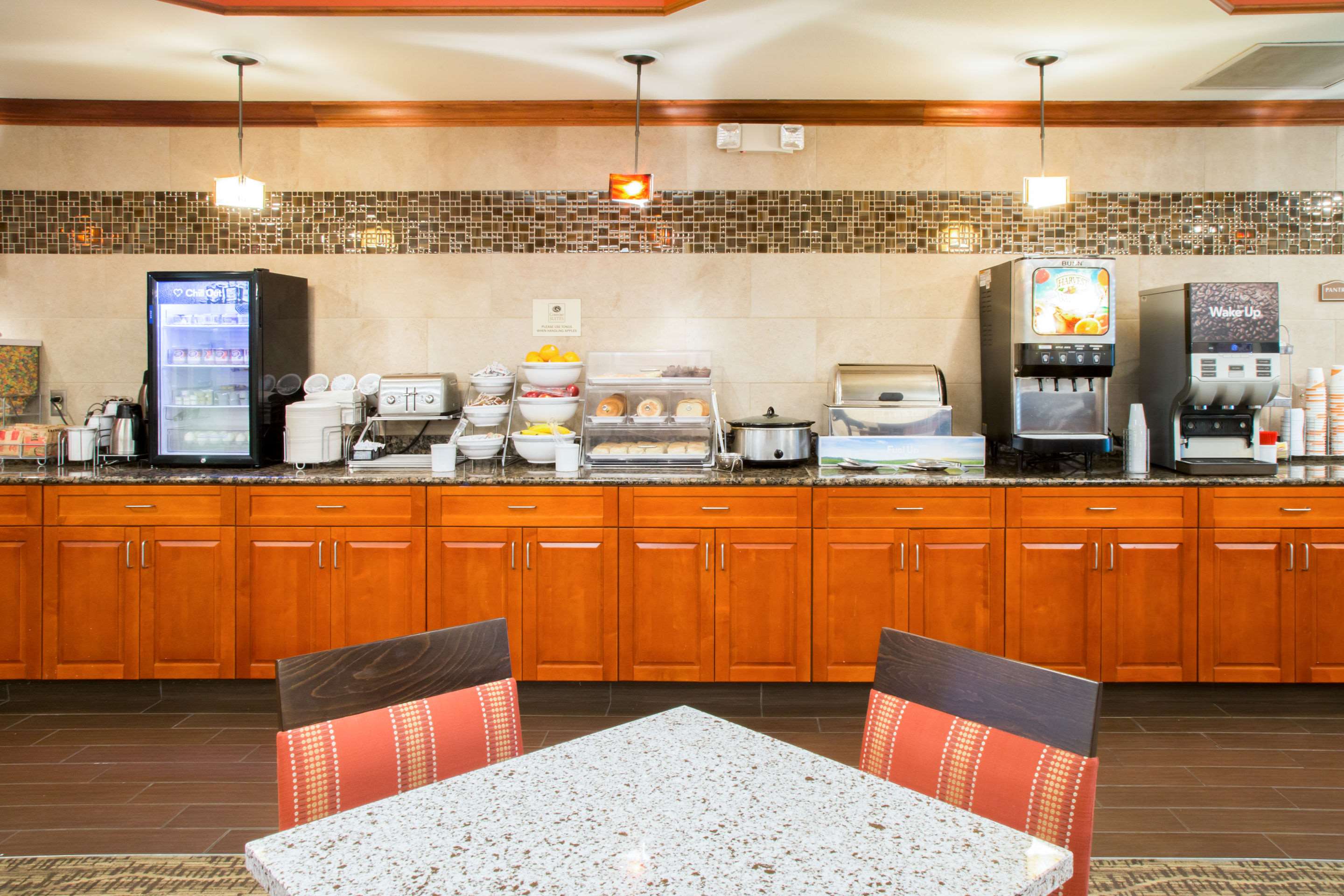 Breakfast counter