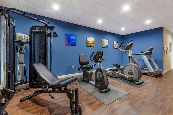 Fitness/ Exercise Room - Comfort Suites Escanaba
