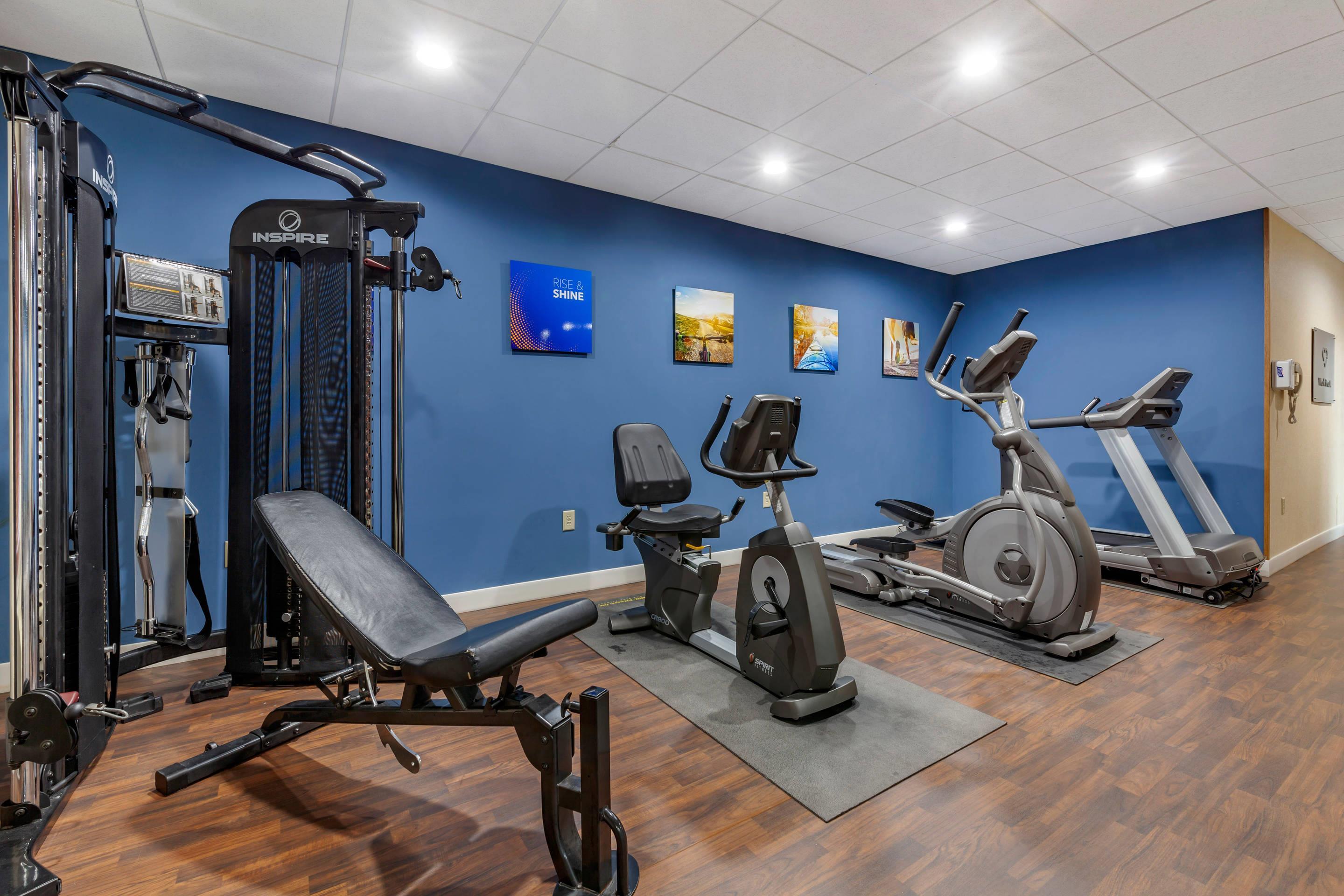 Fitness center | Comfort Suites Escanaba