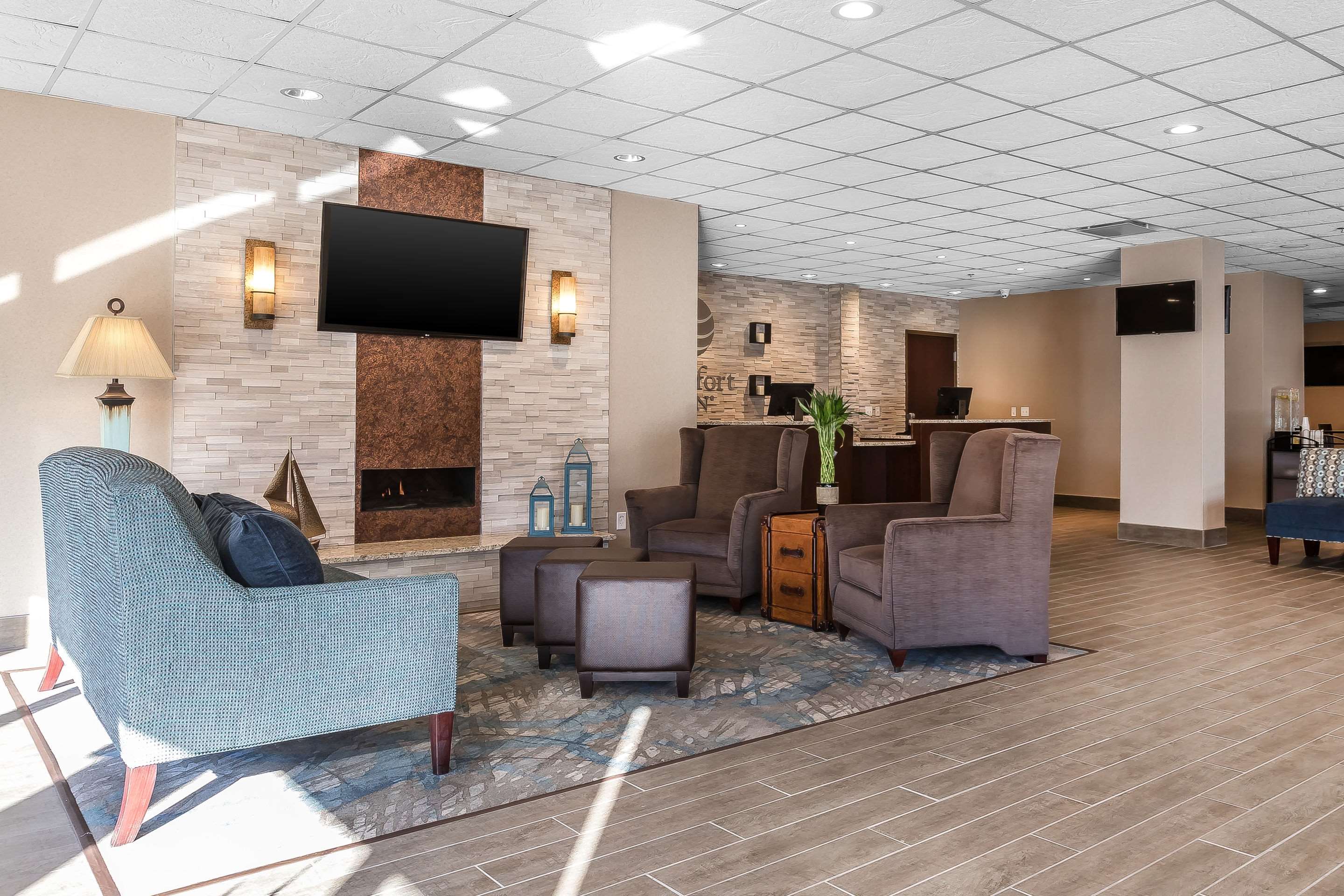 Hotel lobby