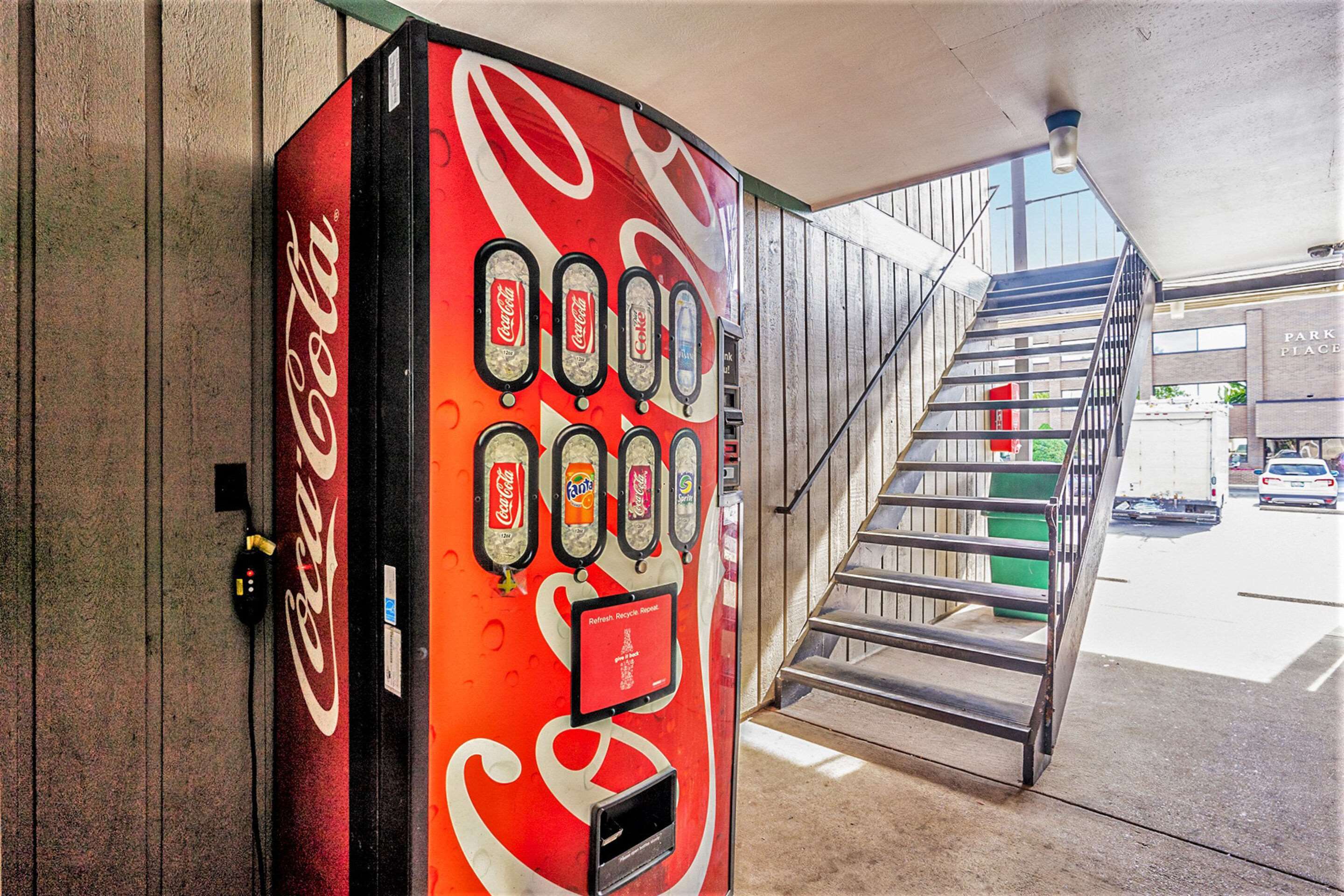 Hotel vending area