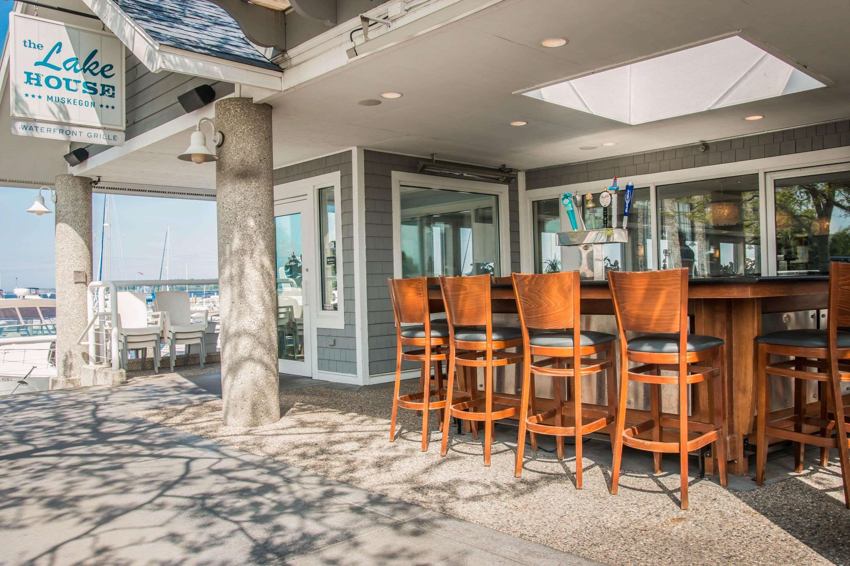 The Lake House outdoor bar