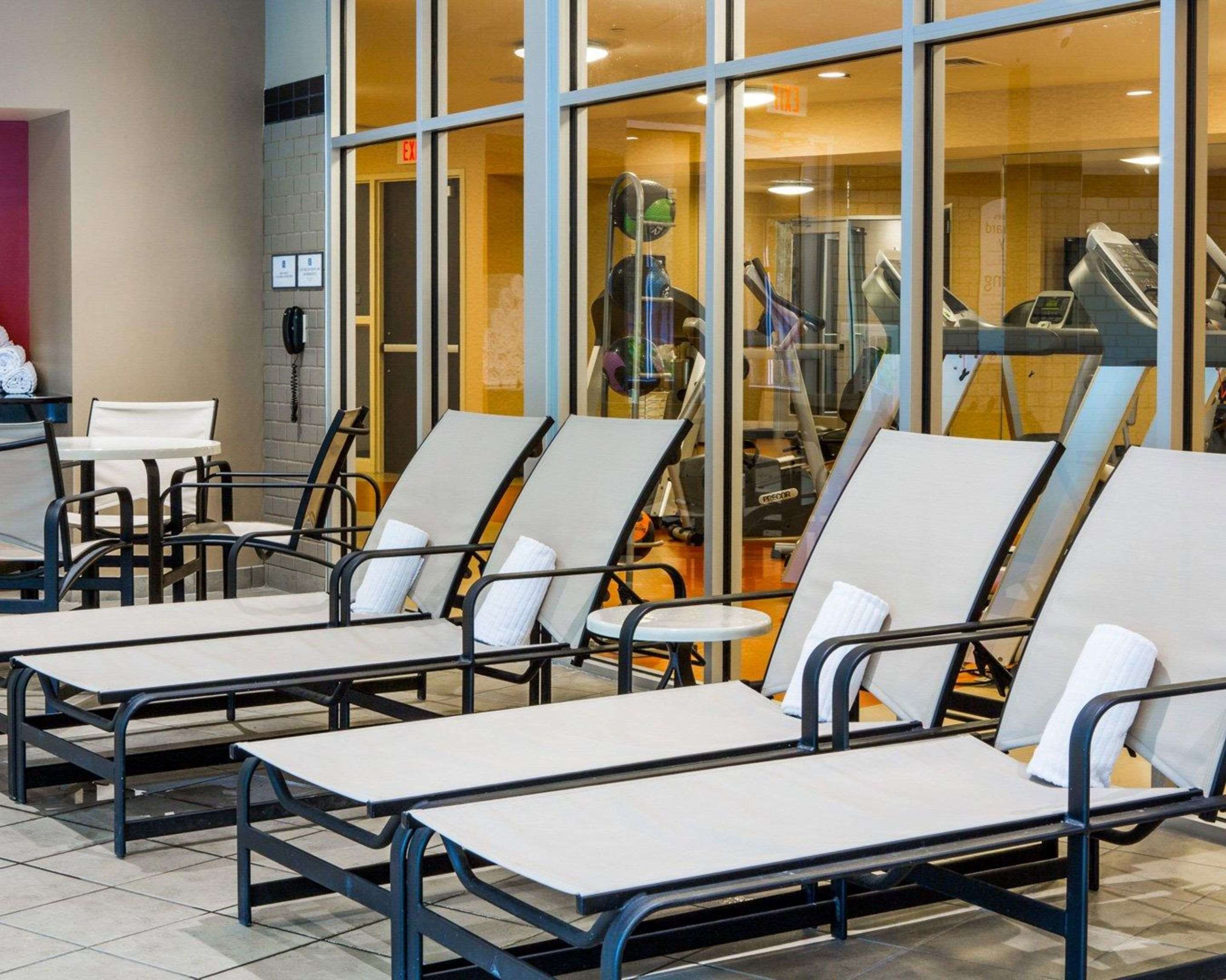 Relax by the pool | Cambria Hotel Traverse City