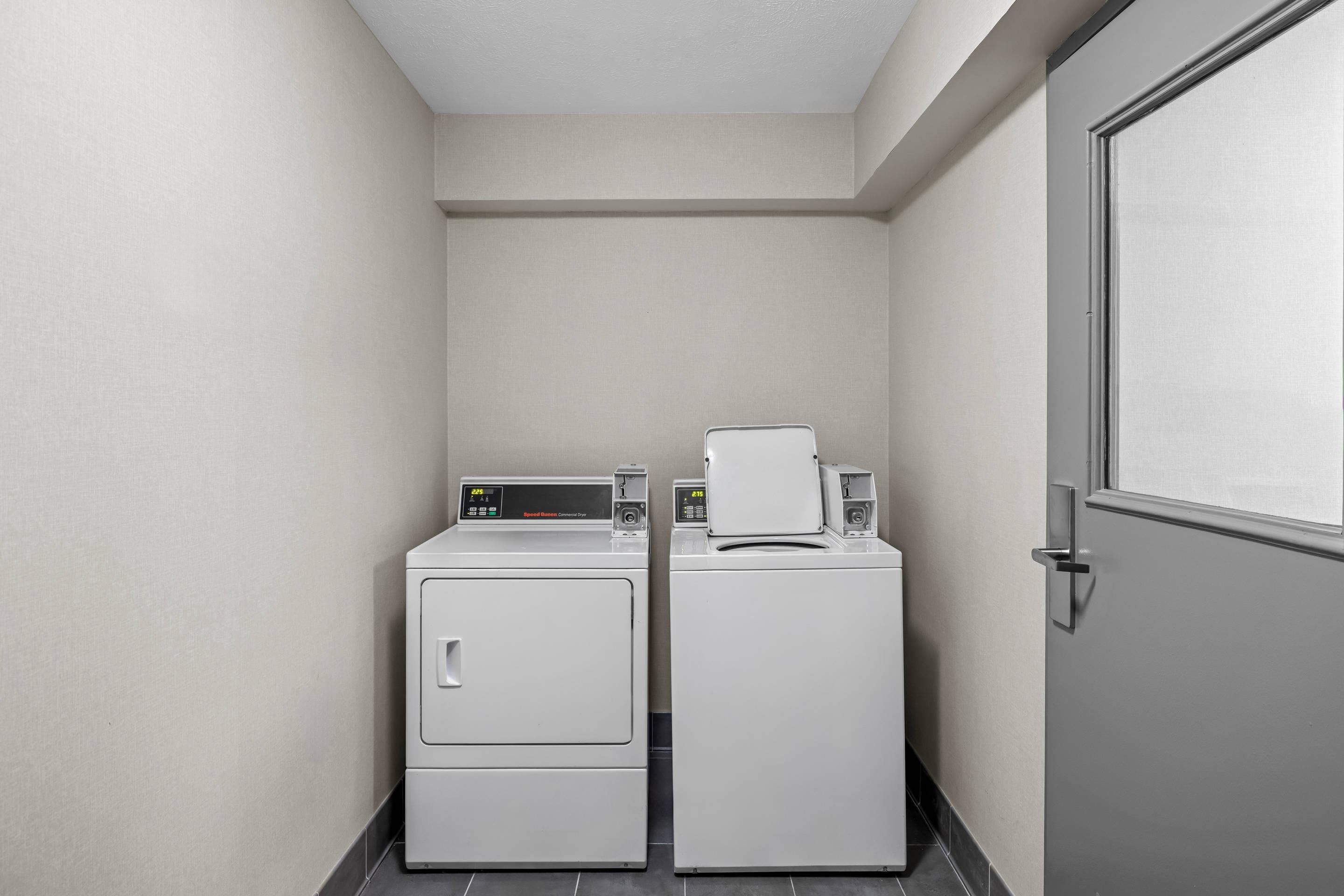 Guest laundry facilities