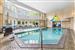 Indoor pool with hot tub