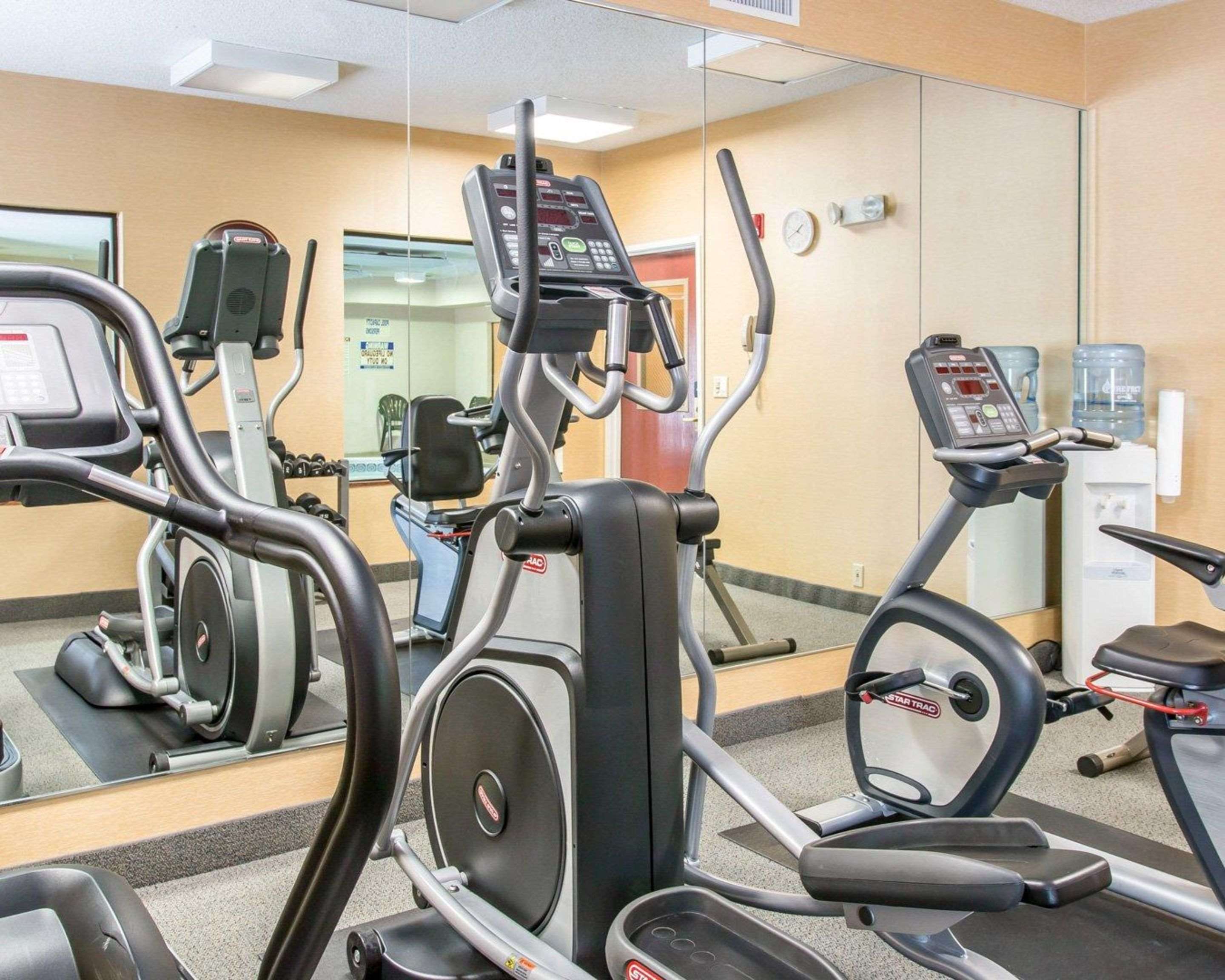 Fitness center with cardio equipment