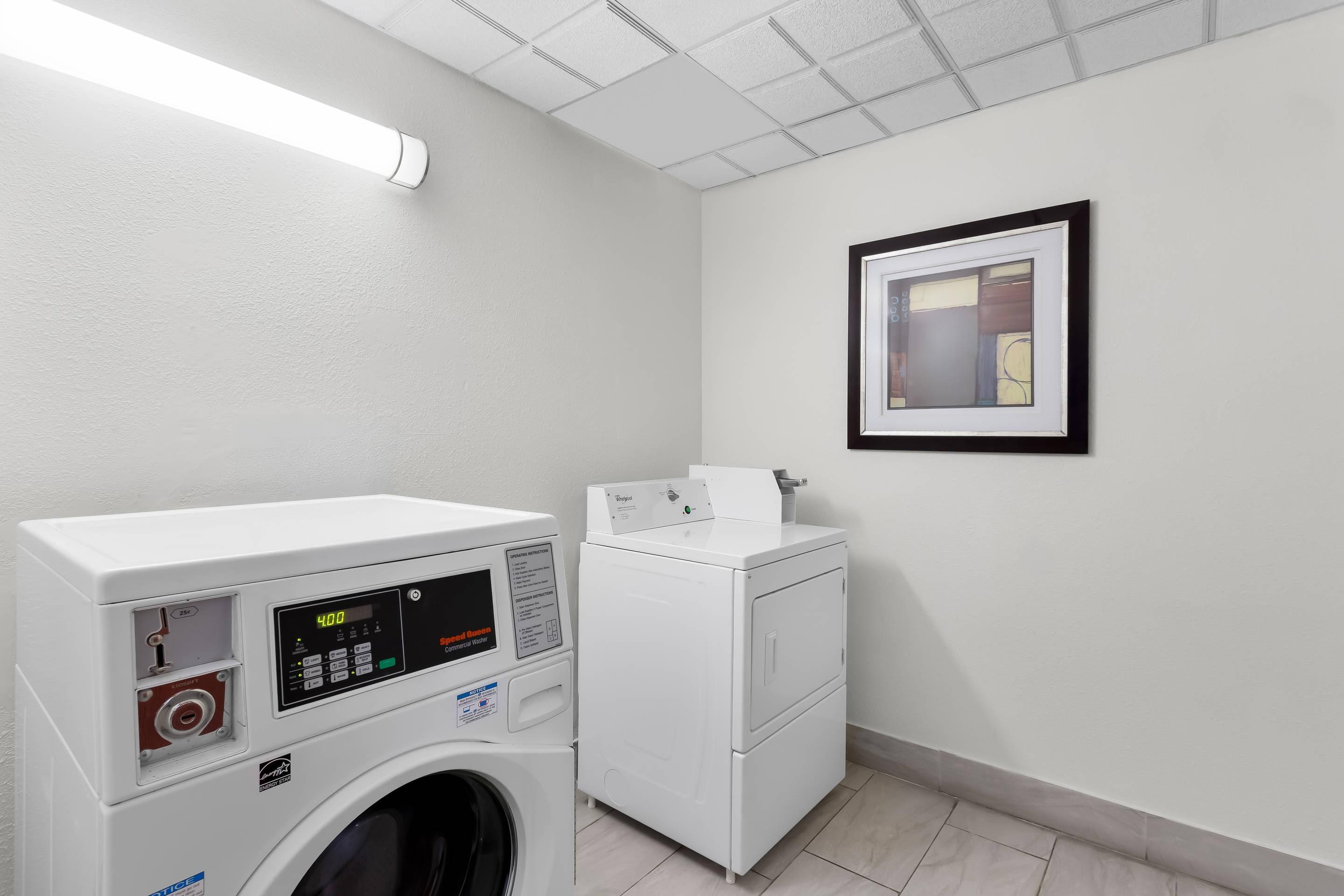Guest laundry facilities