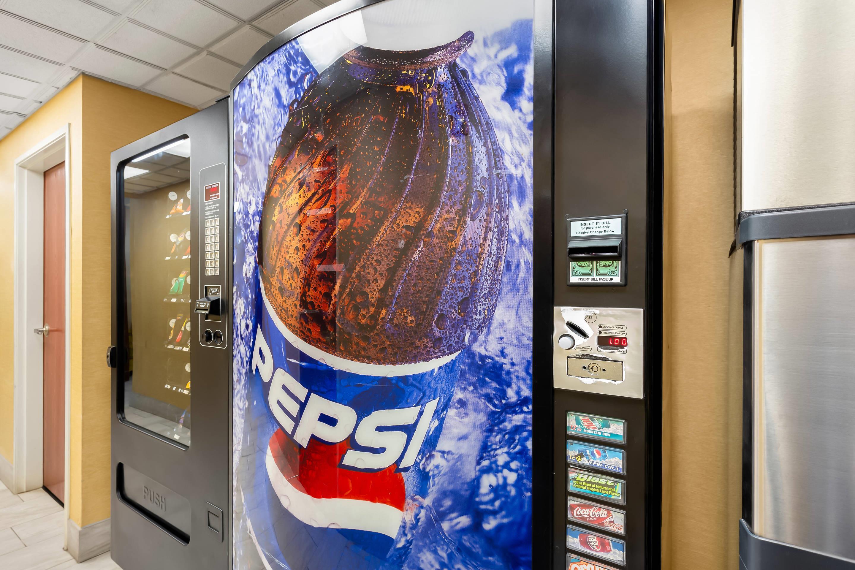 Hotel vending area