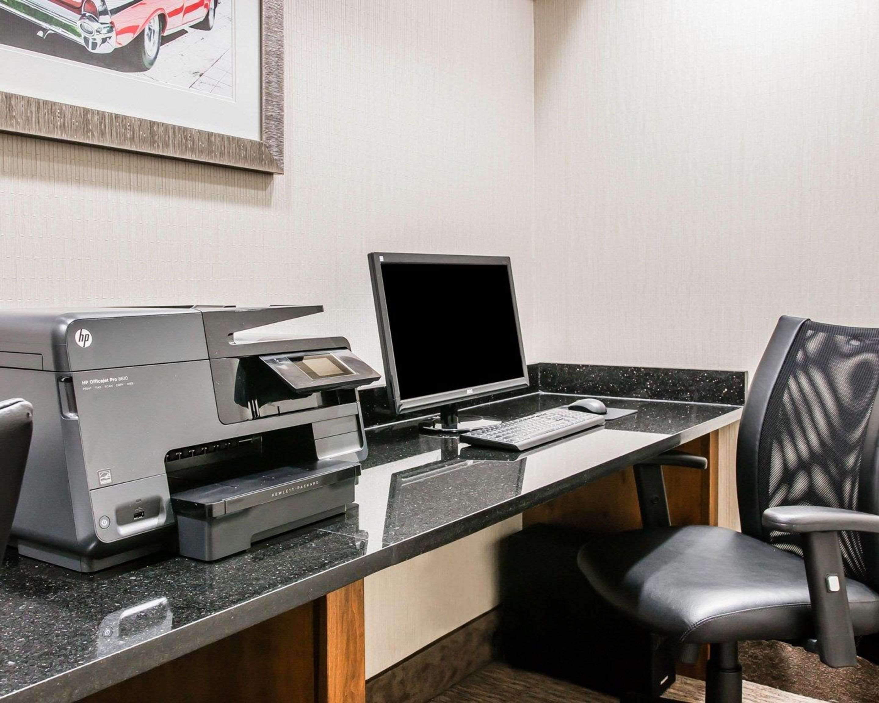 Business center with free wireless Internet access | Quality Inn & Suites Warren - Detroit