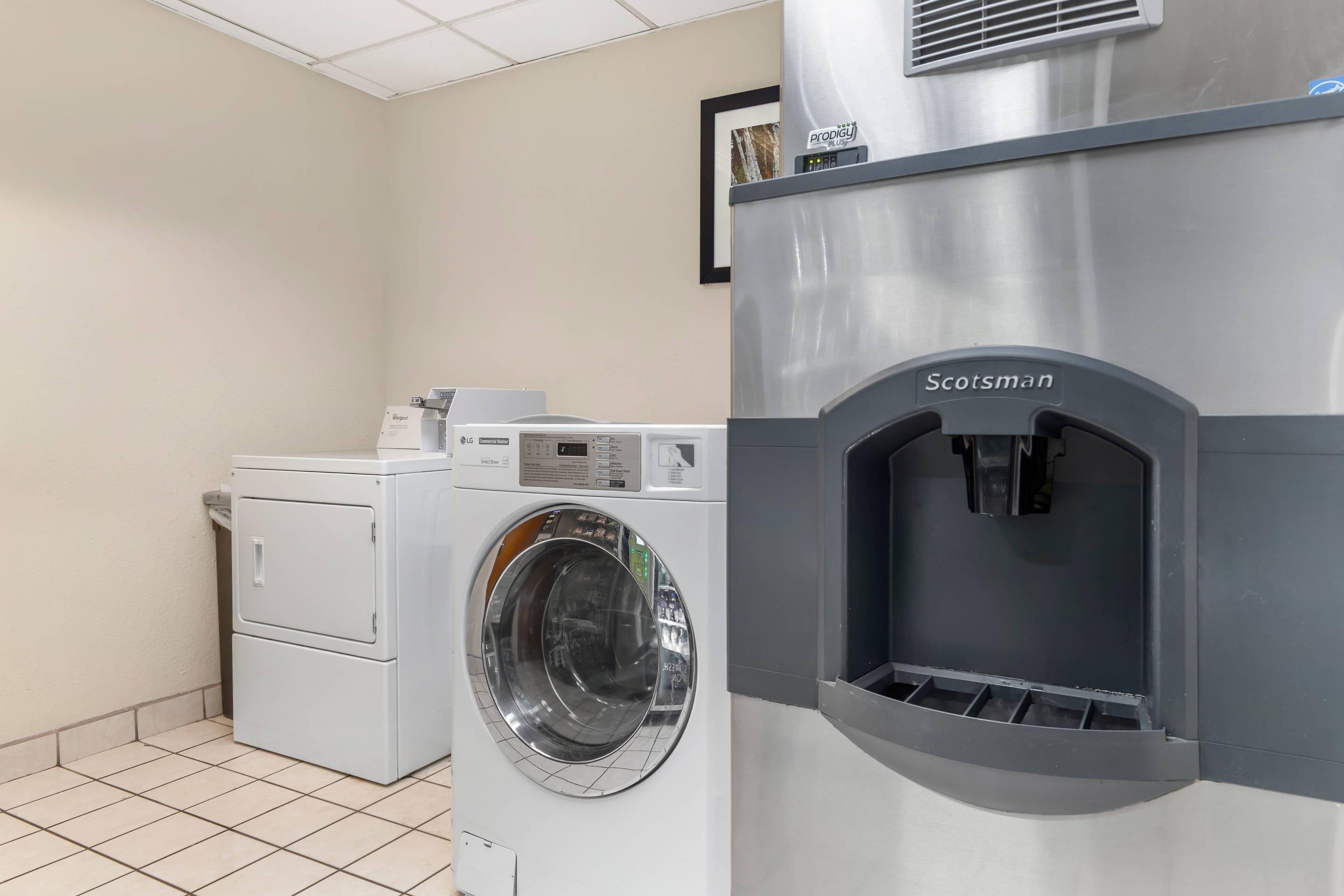 Guest laundry facilities