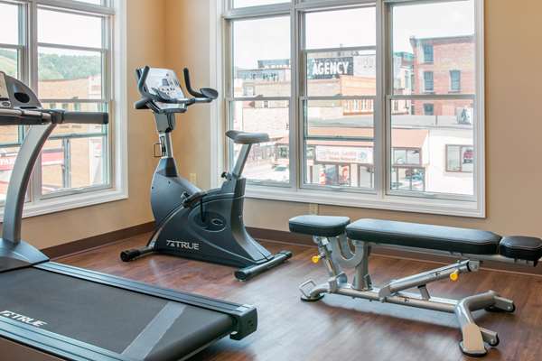 Fitness/ Exercise Room - Quality Inn & Suites Houghton