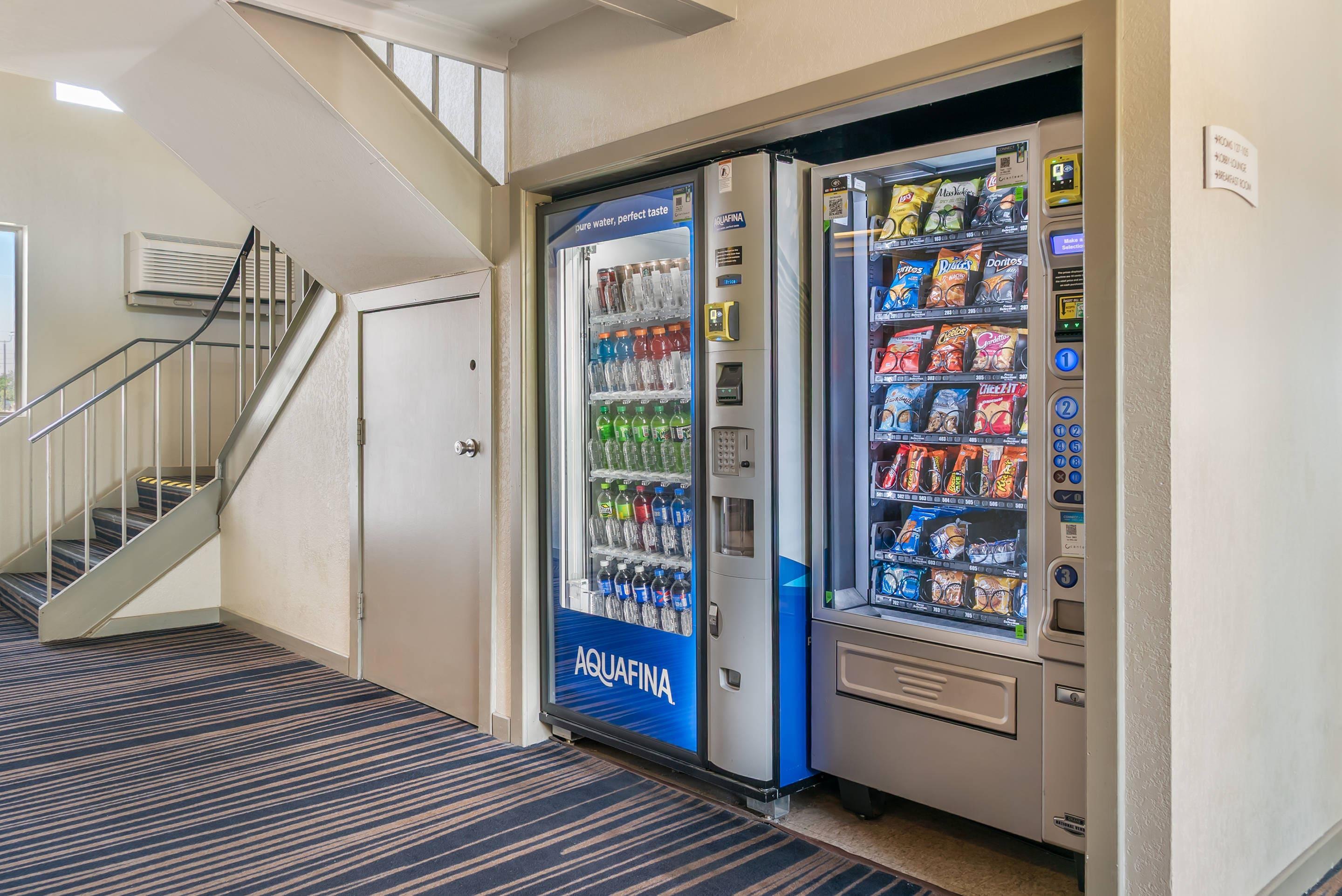 Hotel vending area | Quality Inn & Suites Next to the Casino