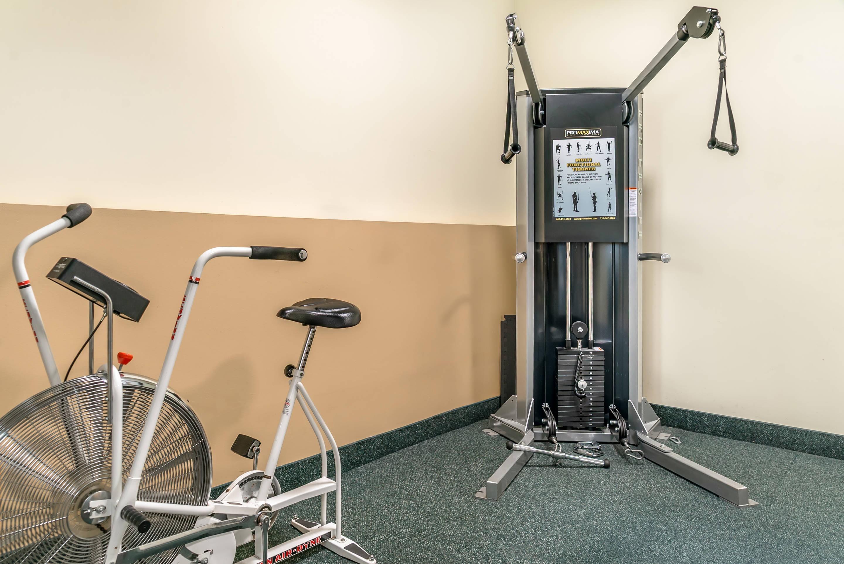 Exercise room | Quality Inn & Suites Next to the Casino