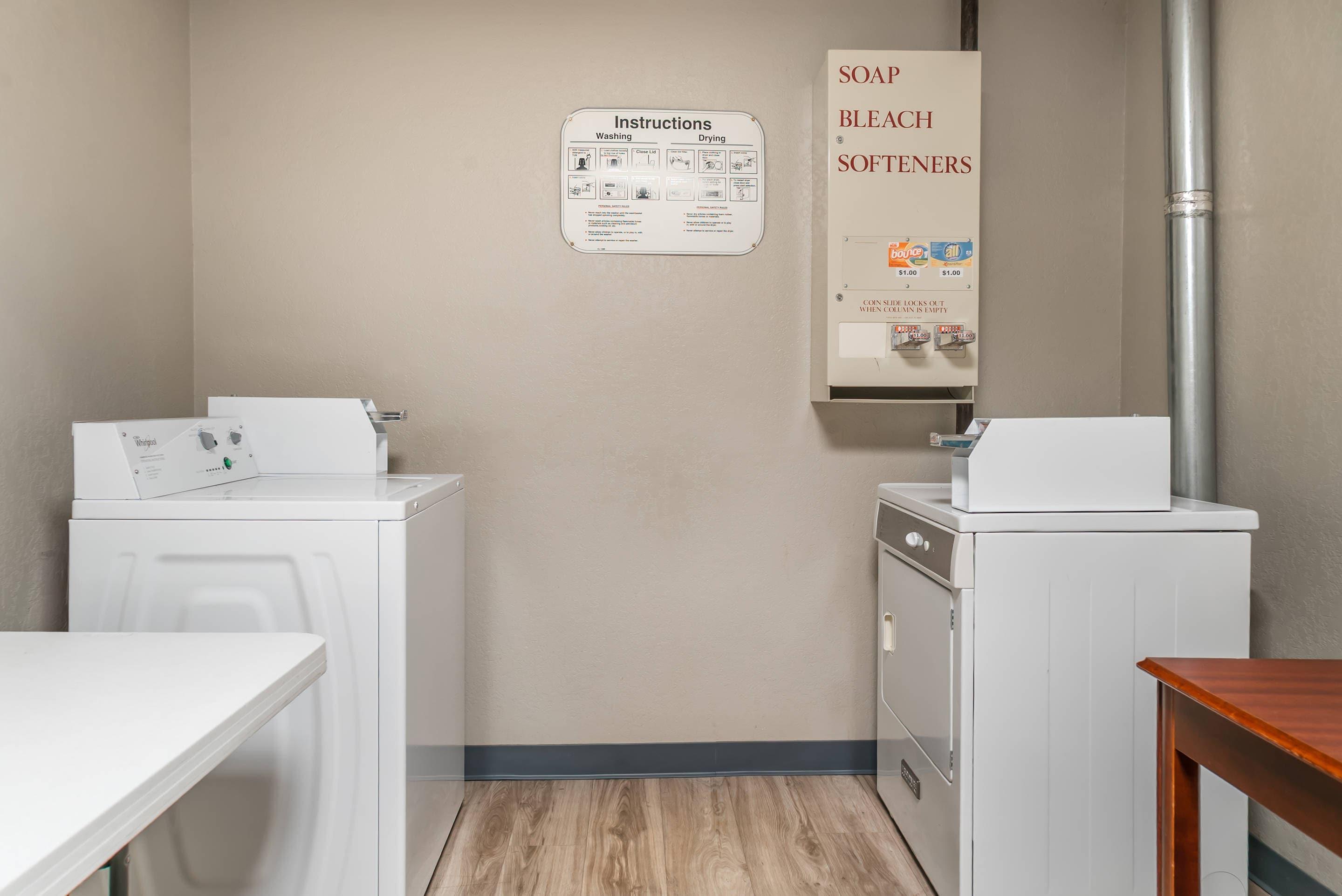 Guest laundry facilities | Quality Inn & Suites Next to the Casino