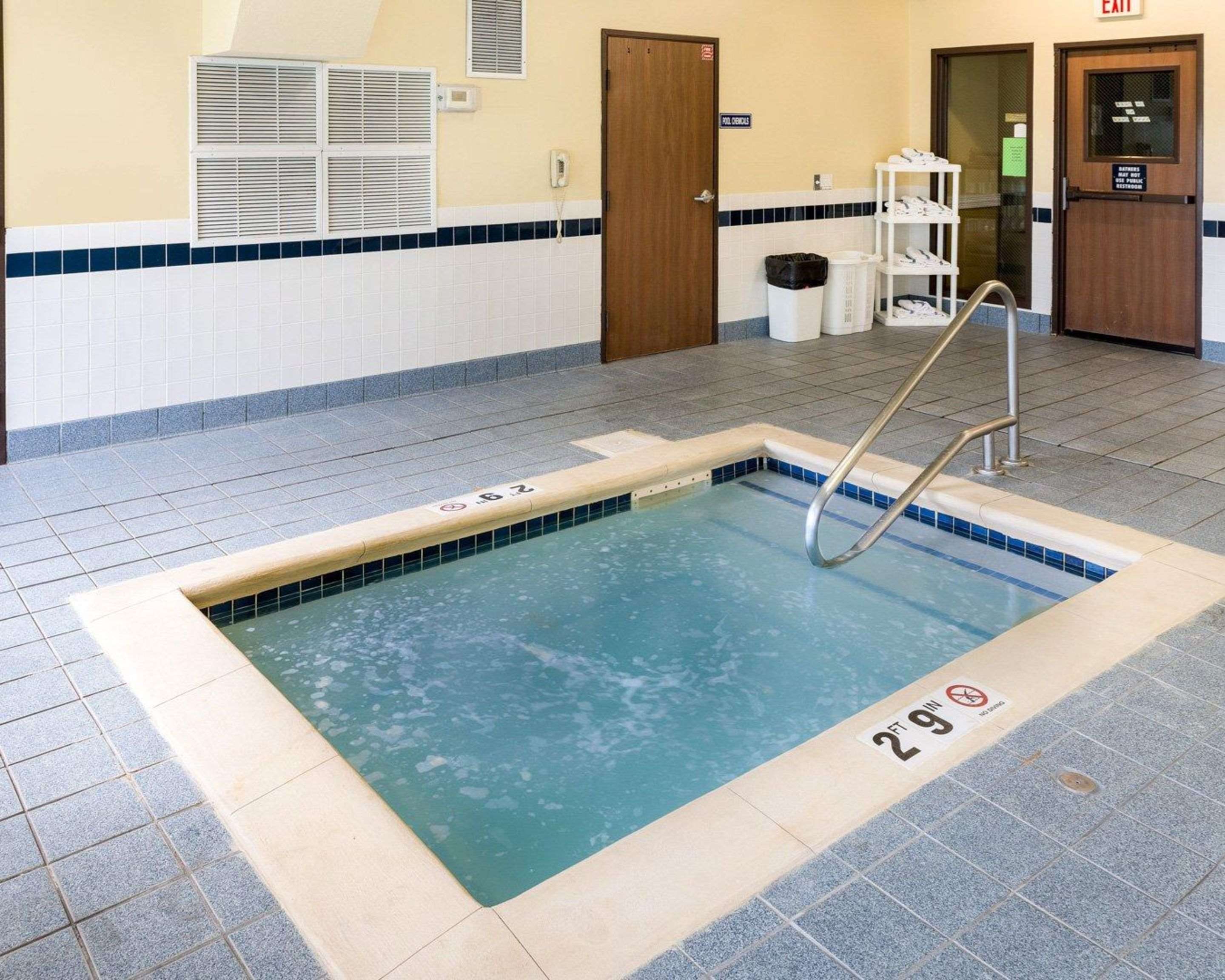 Relax in the hot tub
