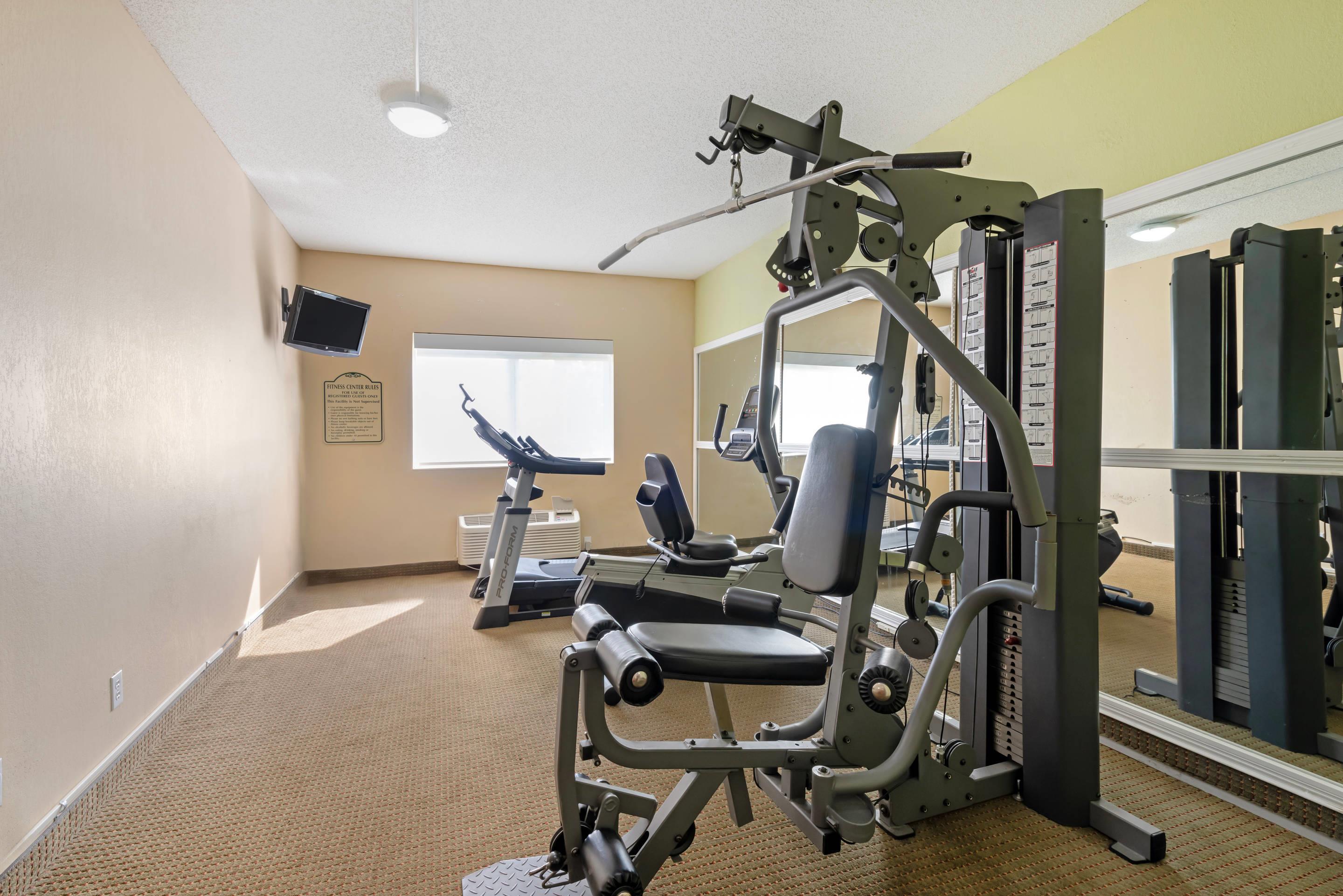 Fitness center | Quality Inn Bemidji